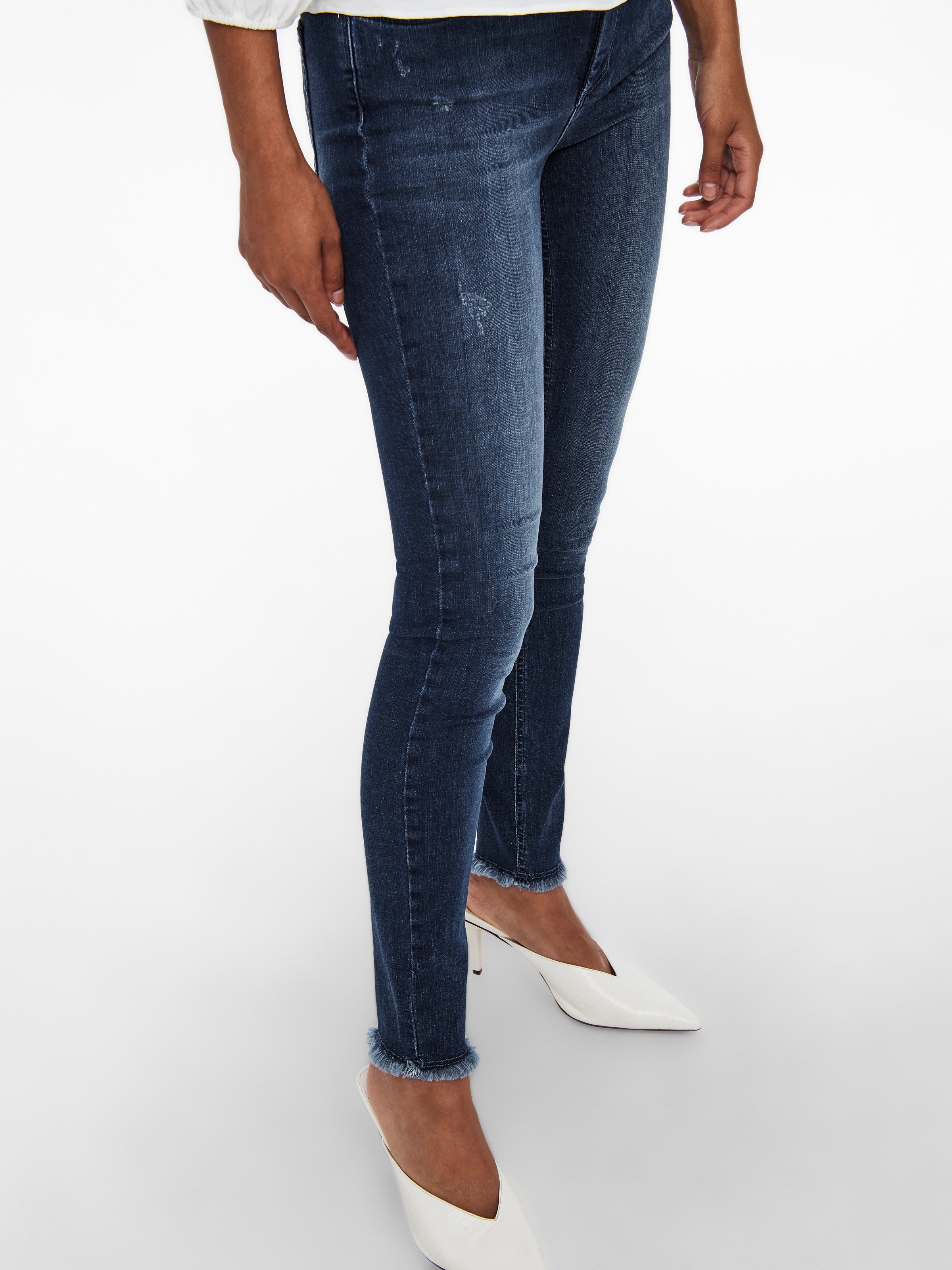 Thumbnail - ONLY Skinny-fit-Jeans "ONLBLUSH LIFE MID SK ANK RAW"