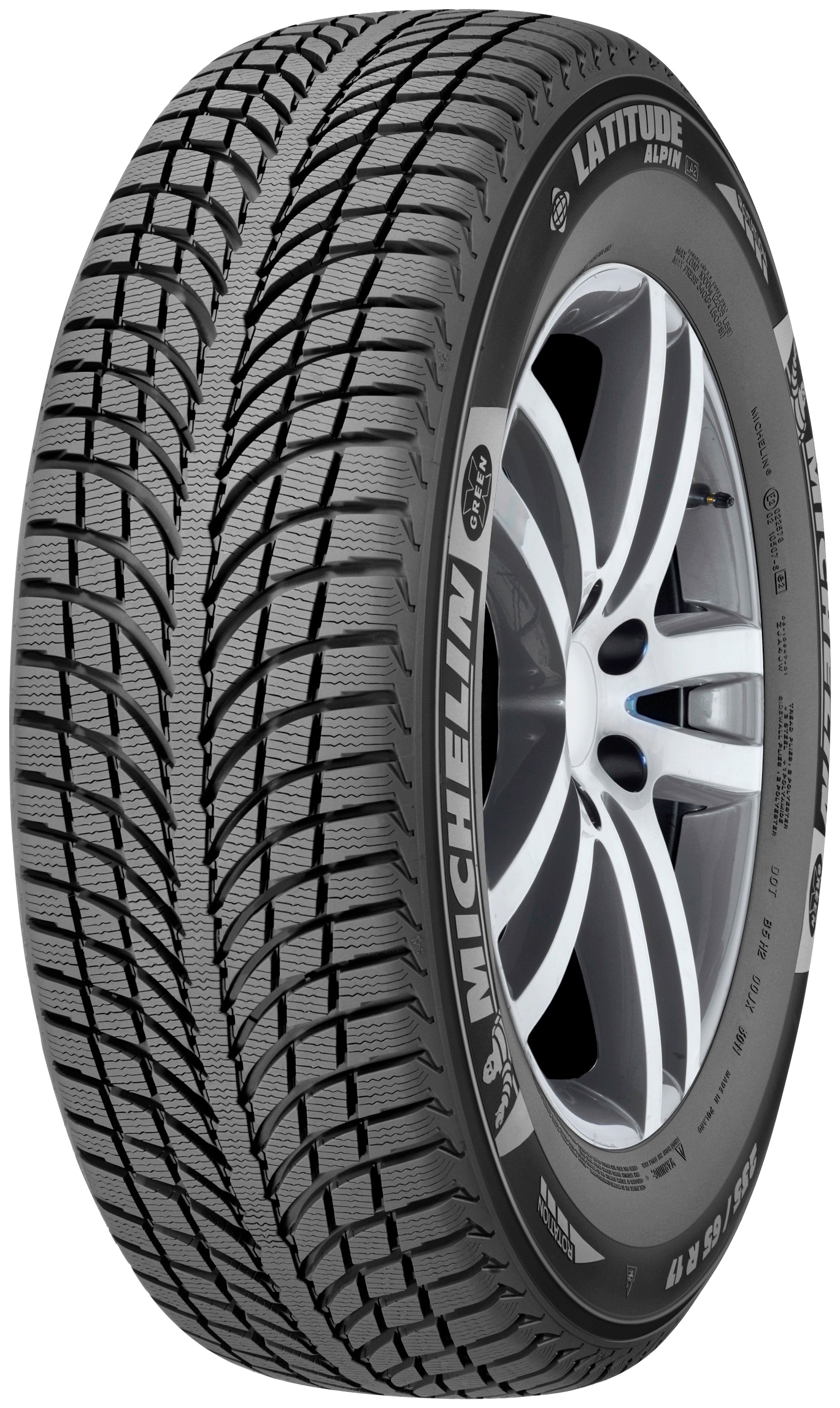 Michelin Winterreifen "Latitude Alpin LA2 XL *" 255/55R 18 109H