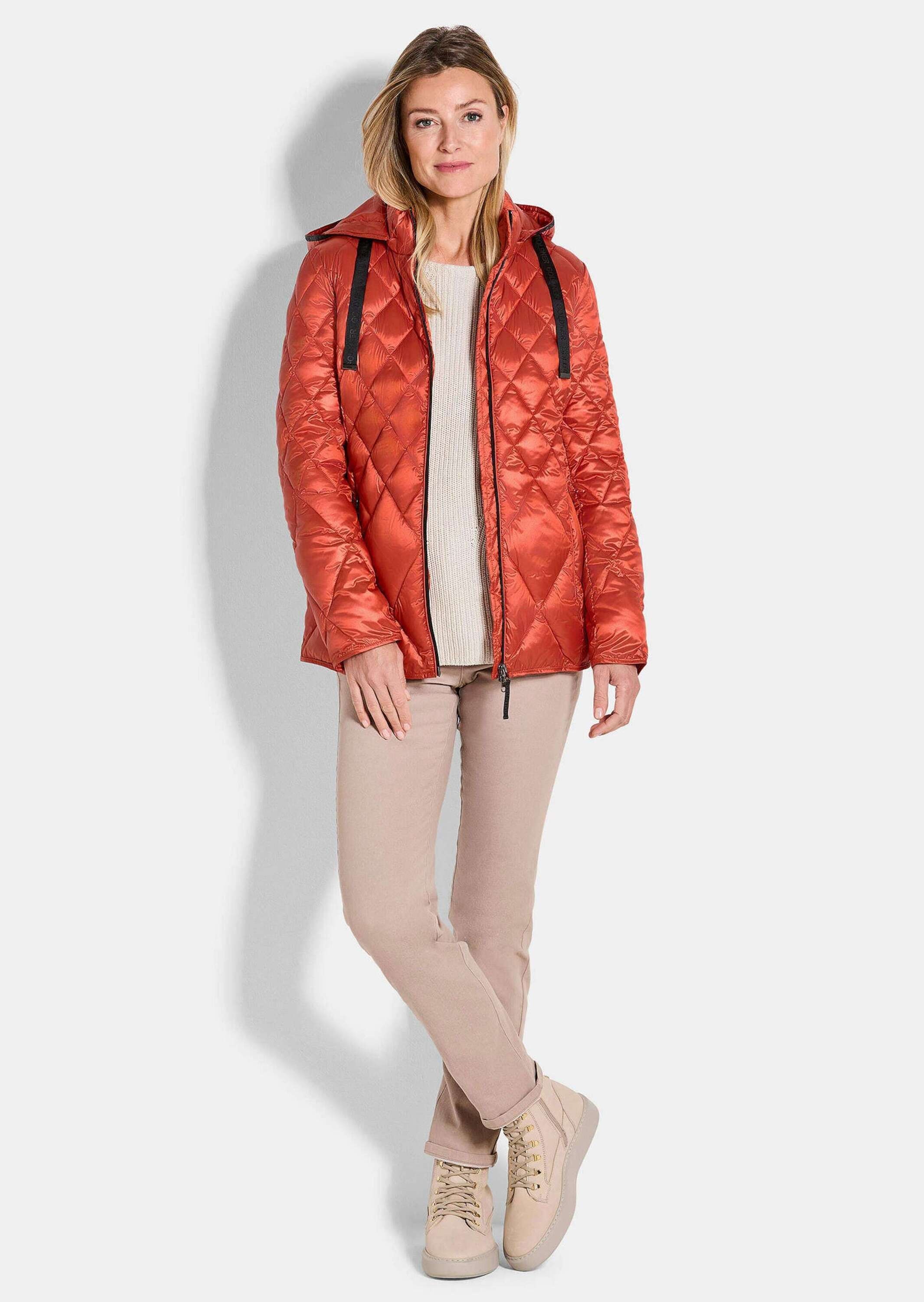 GOLDNER Kurzjacke "Steppjacke mit Rautenmuster" günstig online kaufen