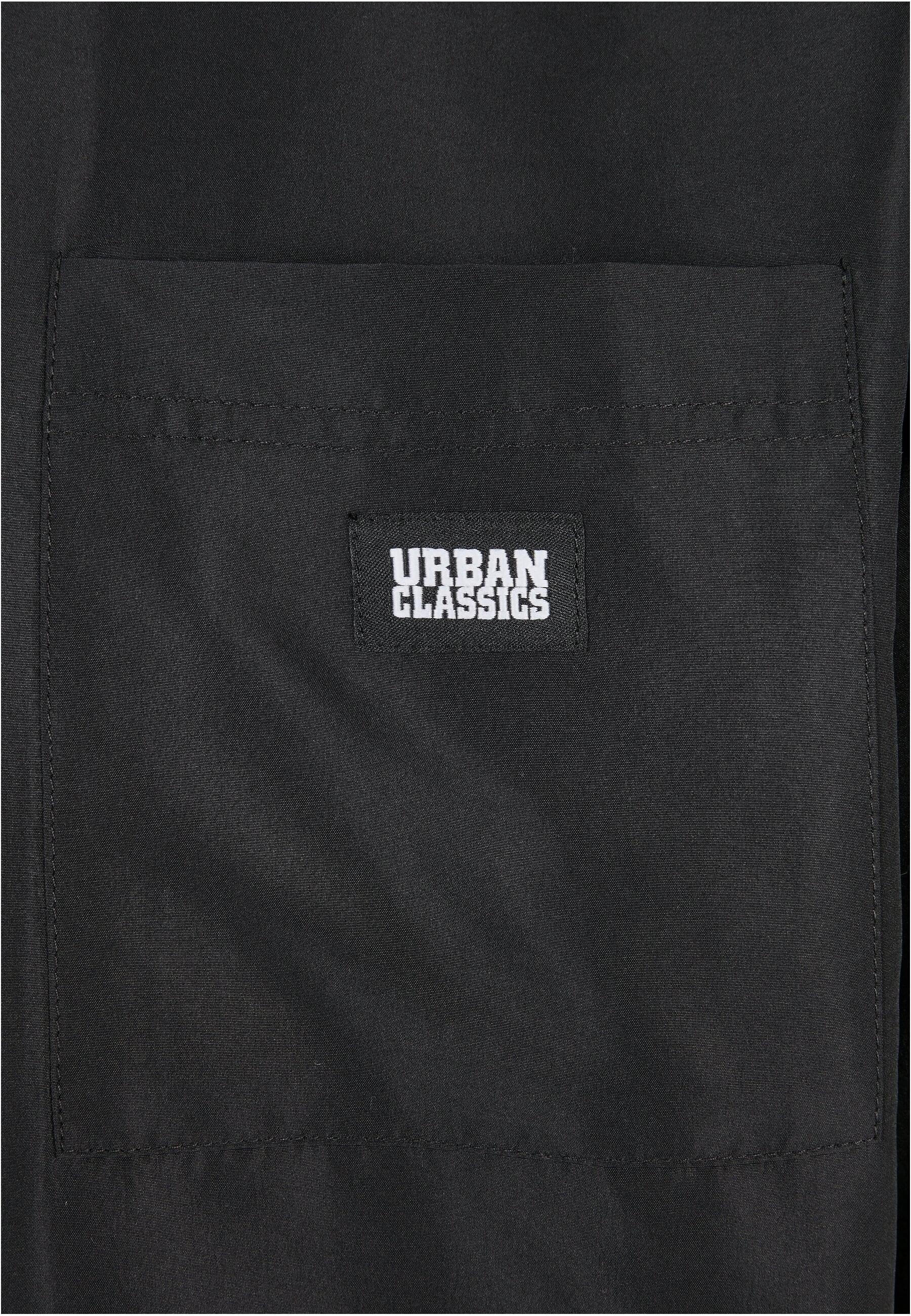 URBAN CLASSICS Langarmhemd »Urban Classics Herren Recycled Nylon Shirt«, (1 tlg.)