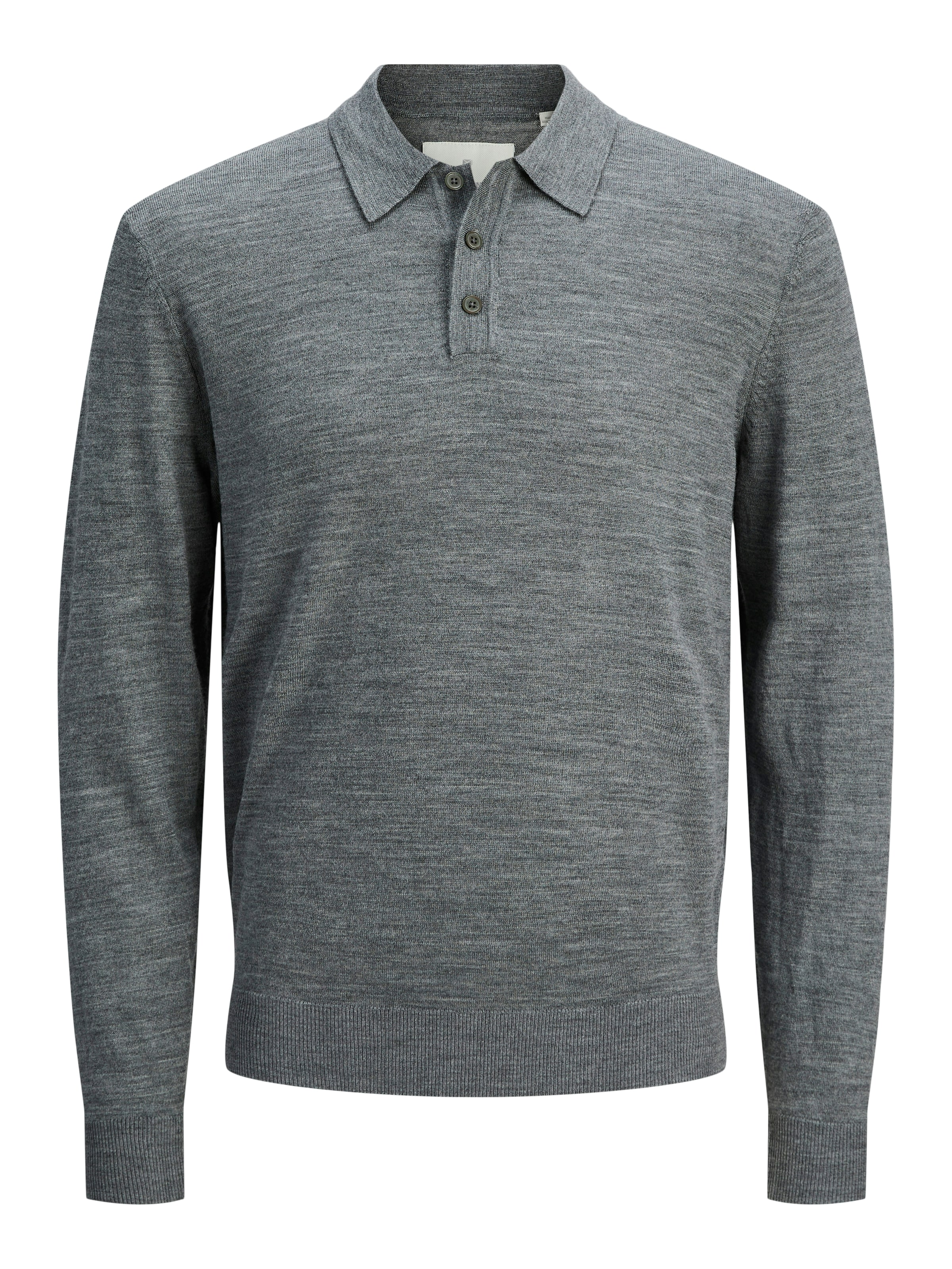 Jack & Jones Polokragenpullover »JPRBLAMERINO KNIT POLO« Wolle, regular fit