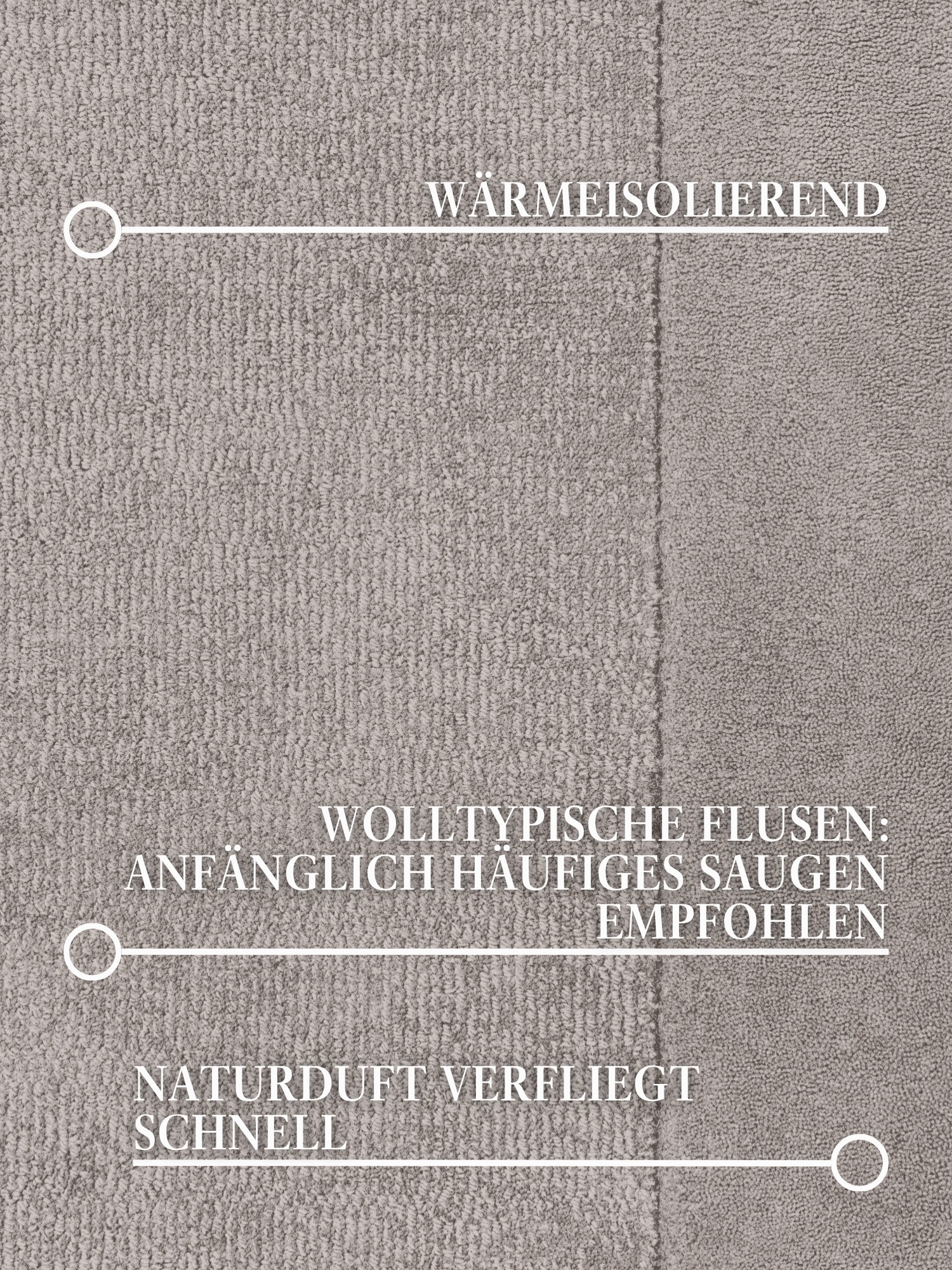 Villeroy & Boch Kari Rug Natural Grey 120x180cm 2