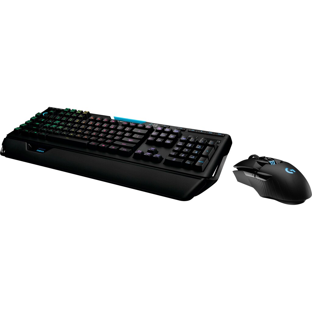 Logitech G Gaming-Tastatur »G910«, (Multimedia-Tasten-Handgelenkauflage-Ziffernblock), inkl. G903 Gaming Maus