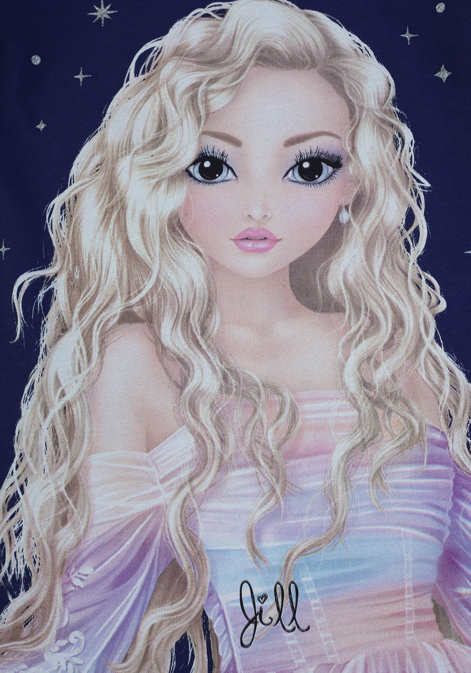 Thumbnail - TOPModel Langarmshirt mit großem TOP Model Frontdruck