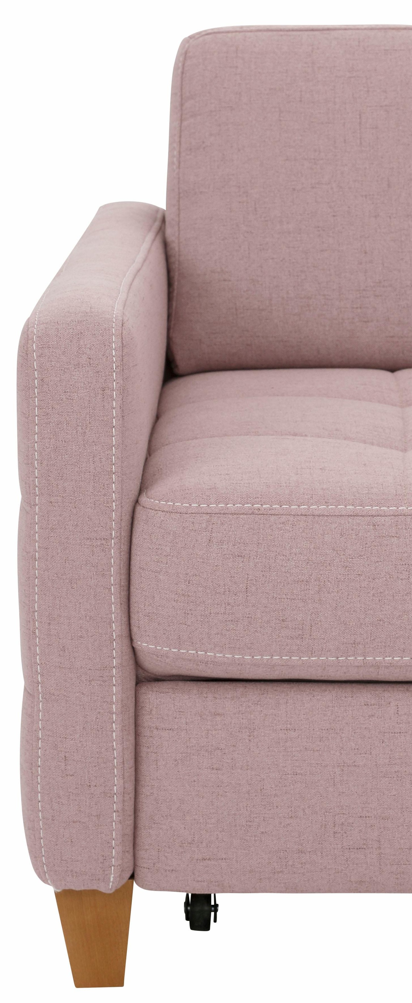 Home affaire Ecksofa »Earl L-Form«, wahlweise auch mit Bettfunktion oder Bettfunktion mit Bettkasten
