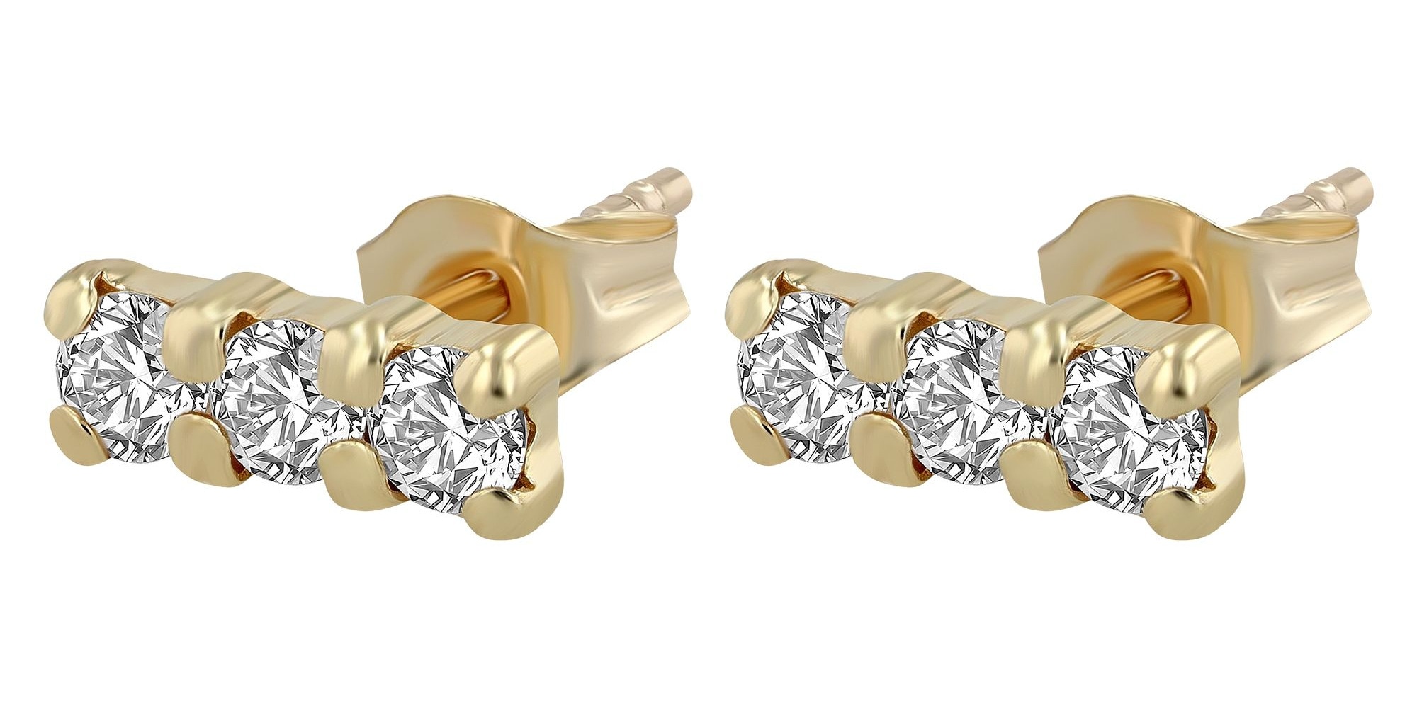 Adelia´s Paar Ohrhänger »Ohrringe – Ohrstecker aus 333 Gold« Perfekt als Geschenk für besondere Menschen