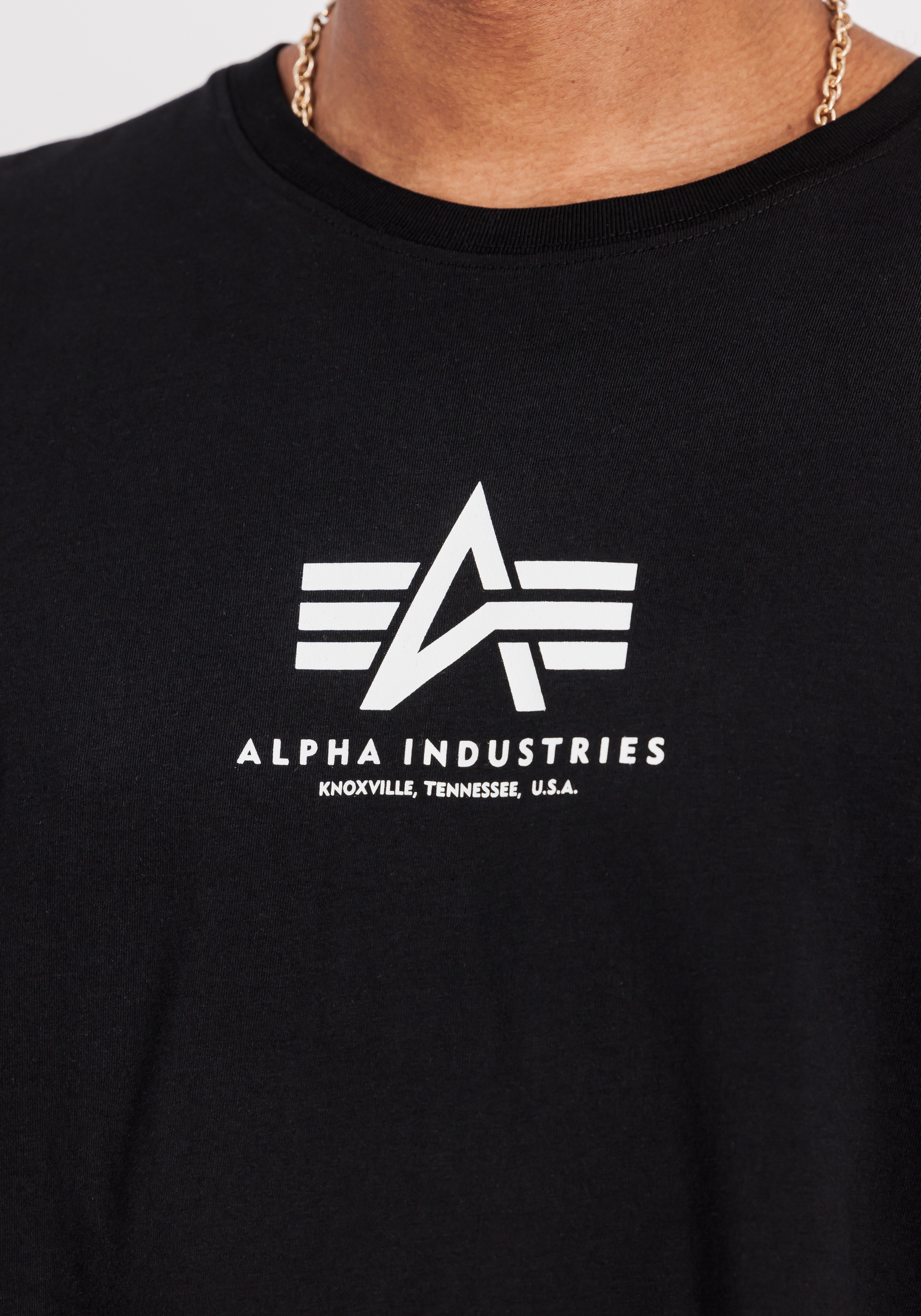 Alpha Industries T-Shirt »Alpha Industries Men - T-Shirts Basic T-Shirt ML«