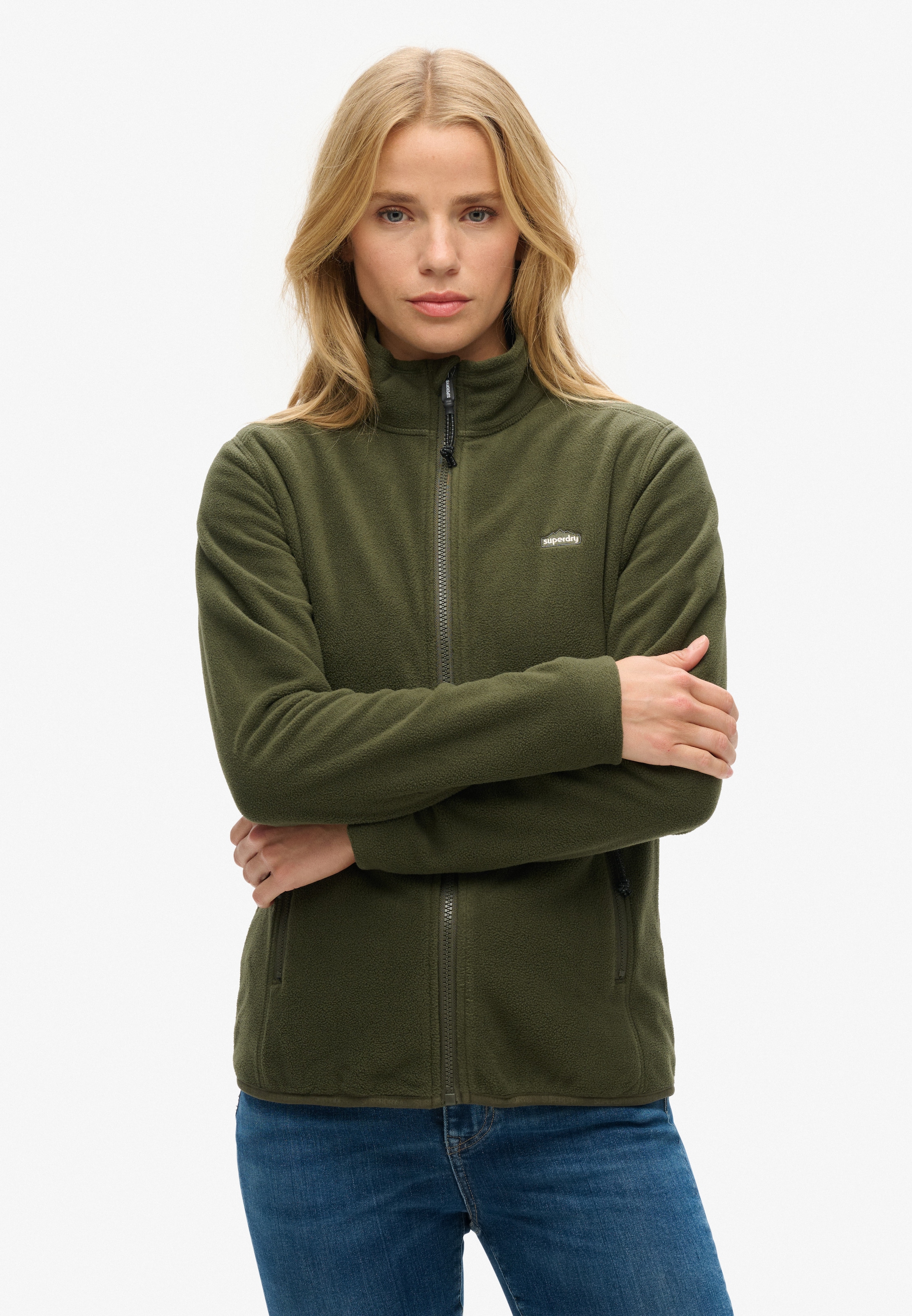Superdry Fleecejacke "POLAR FLEECE FULL ZIP" günstig online kaufen
