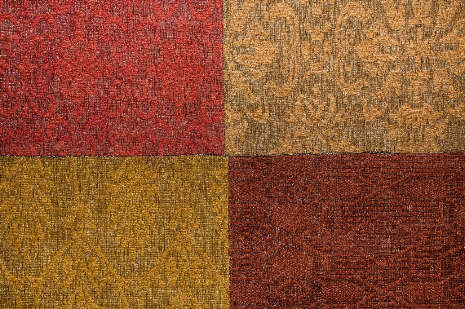 morgenland Teppich »Patchwork Teppich Weys«, rechteckig, 6 mm Höhe, Viskose