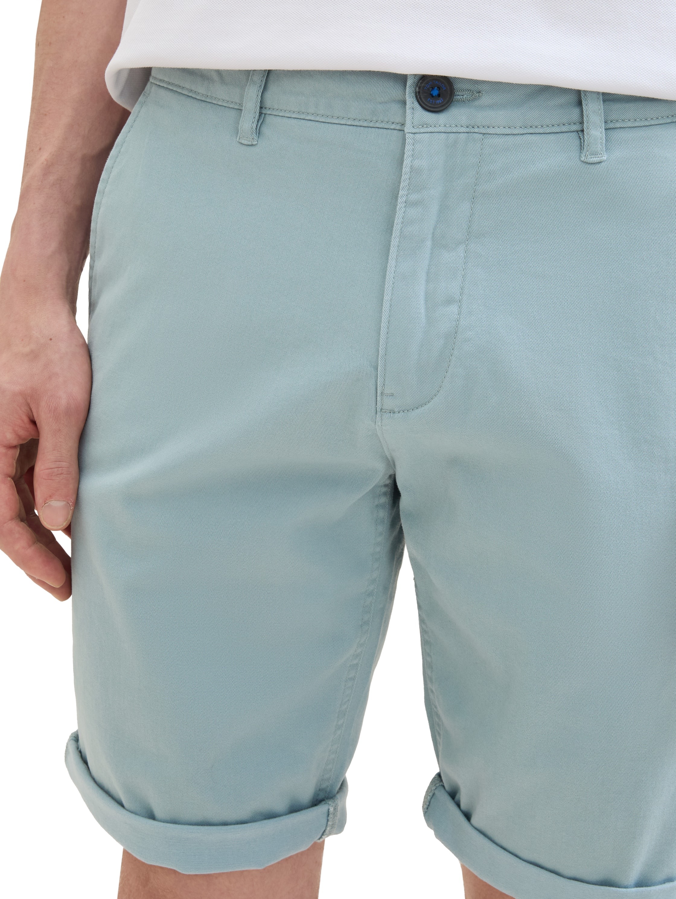TOM TAILOR Bermudas, Sommerhose mit Paspeltasche