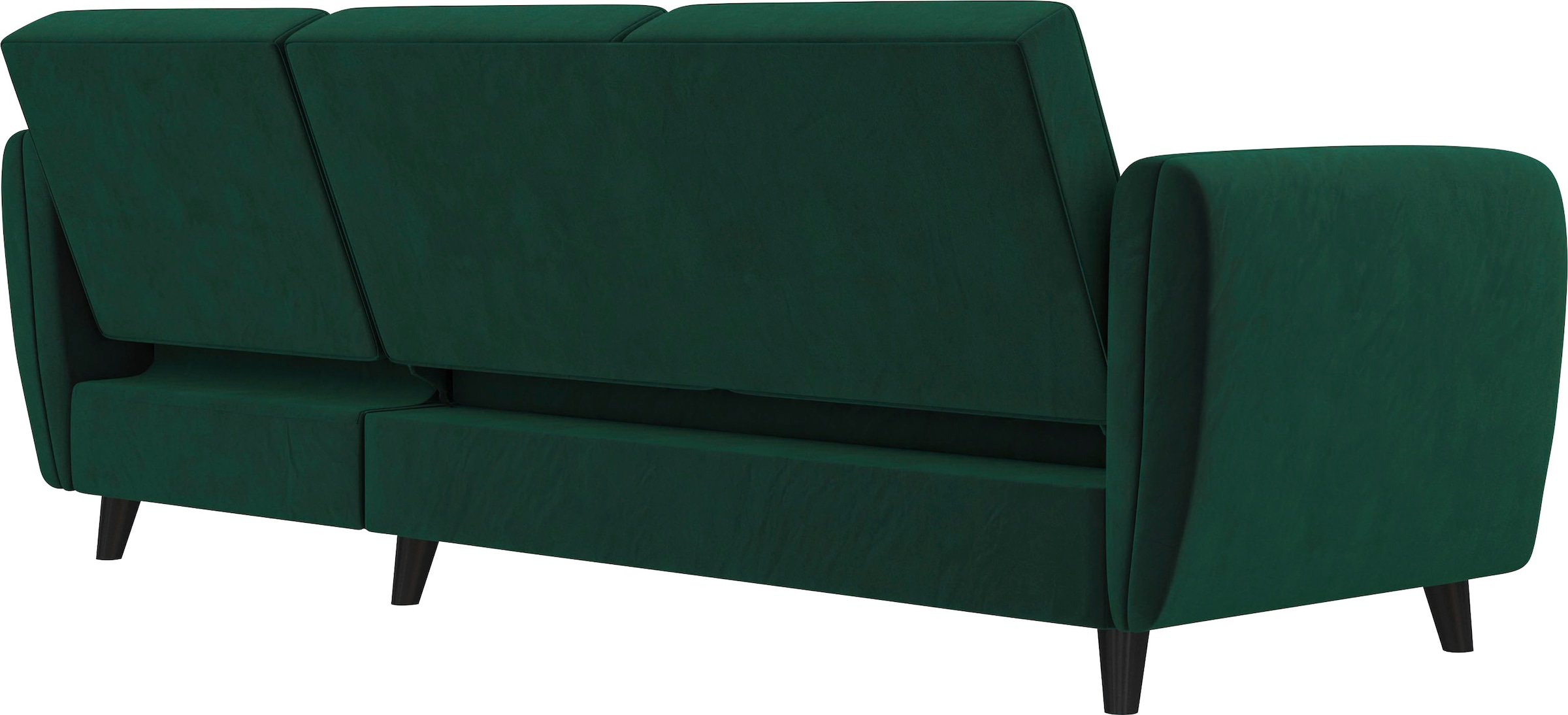 Dorel Home Ecksofa »Perry, L-Form,«, Rückenlehne, verschiedene Farbvarianten, Sitzhöhe 43 cm, Breite 219 cm