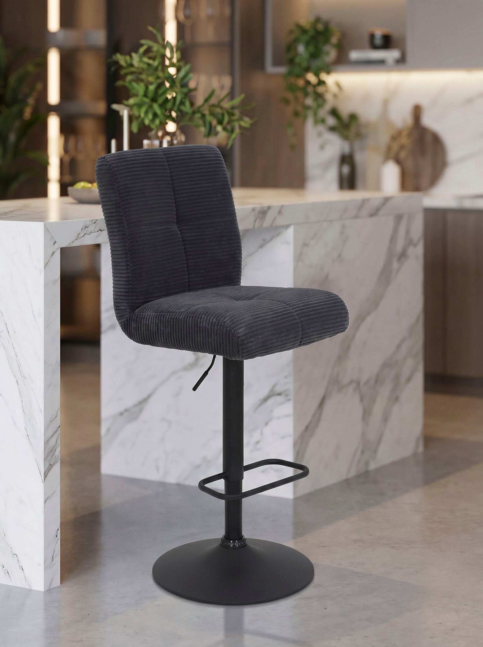 HELA Barhocker »LENI« Set, 2 Stk. tlg. Komfortsitz mit Federkorb