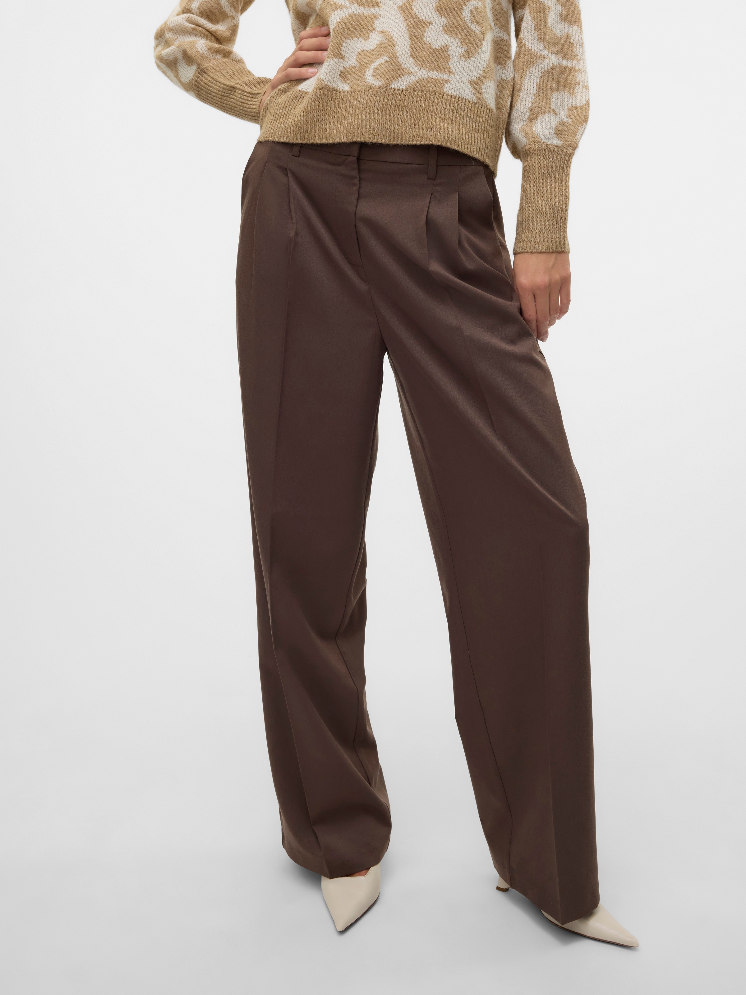 Vero Moda Anzughose "VMNILA MW LOOSE DAD PANT NOOS" günstig online kaufen