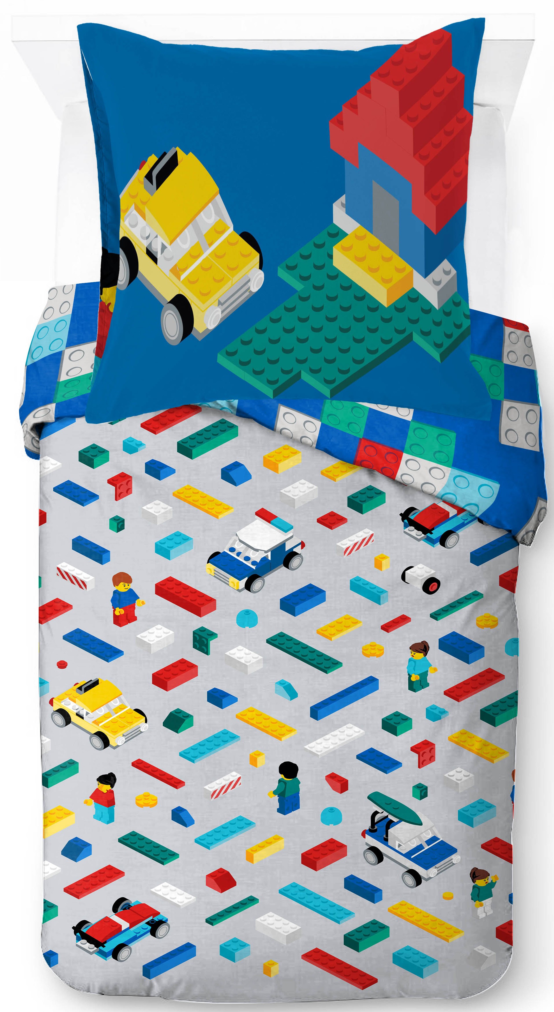 LEGO Kinderbettwäsche "Lego Lets Build" 2 100% Baumwolle