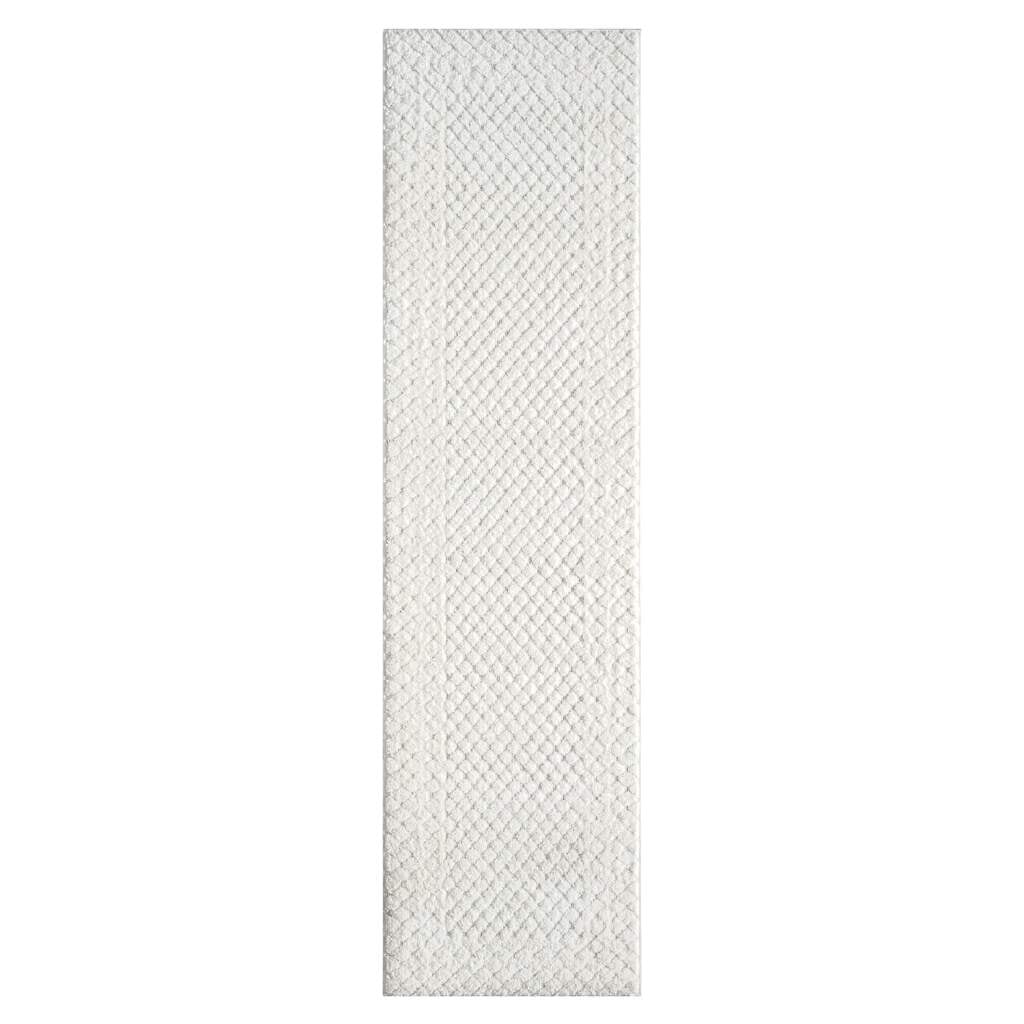 Carpet City Hochflor-Teppich »FOCUS627«, rechteckig, 20 mm Höhe, Boho-Teppich, Hochtief-Muster/ 3D-Effekt, für Wohnzimmer, Schlafzimmer