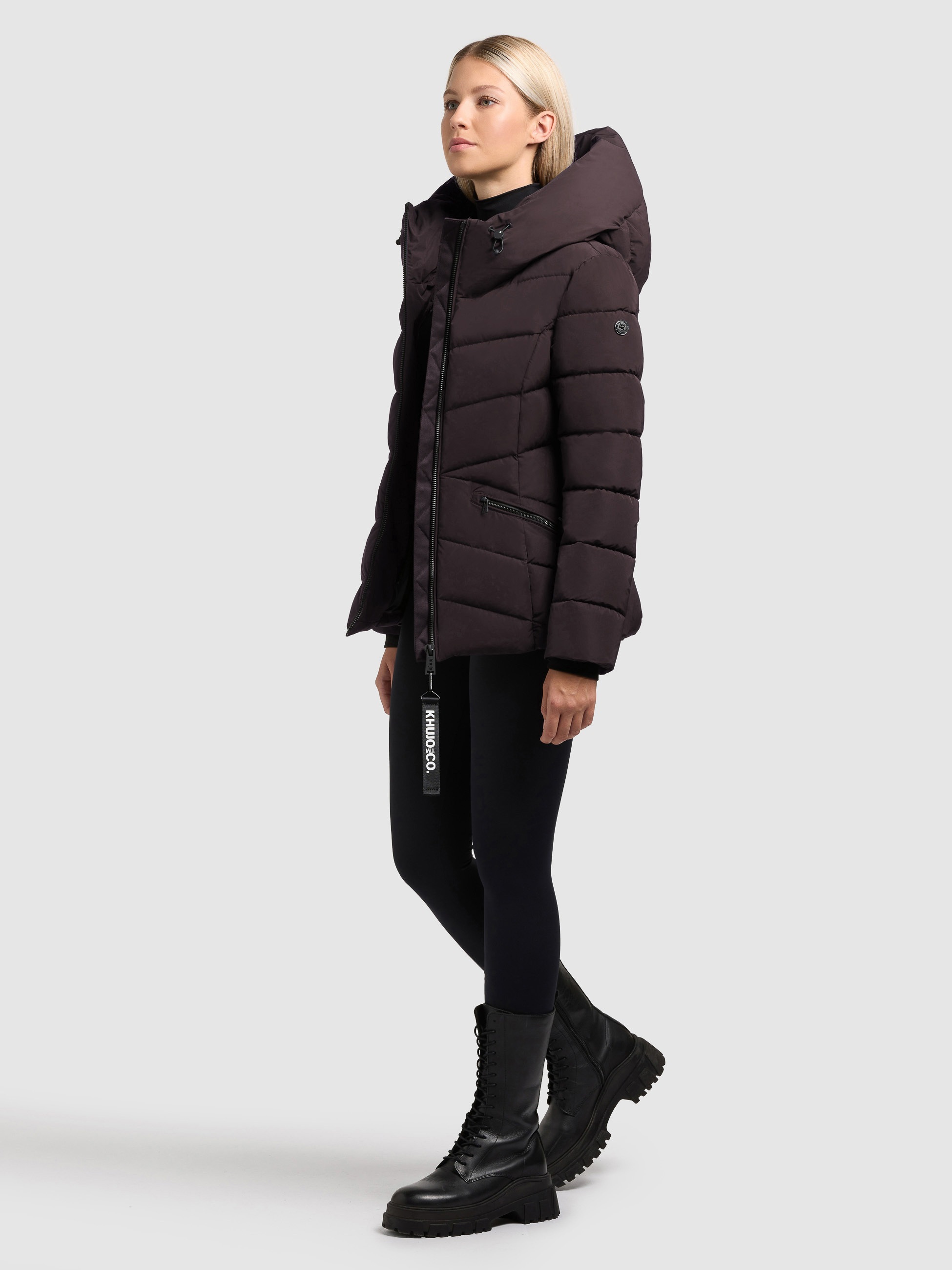 Thumbnail - khujo Steppjacke "HERSCH 2IN1 (EINSATZ HERAUSNEHMBAR)" mit Kapuze