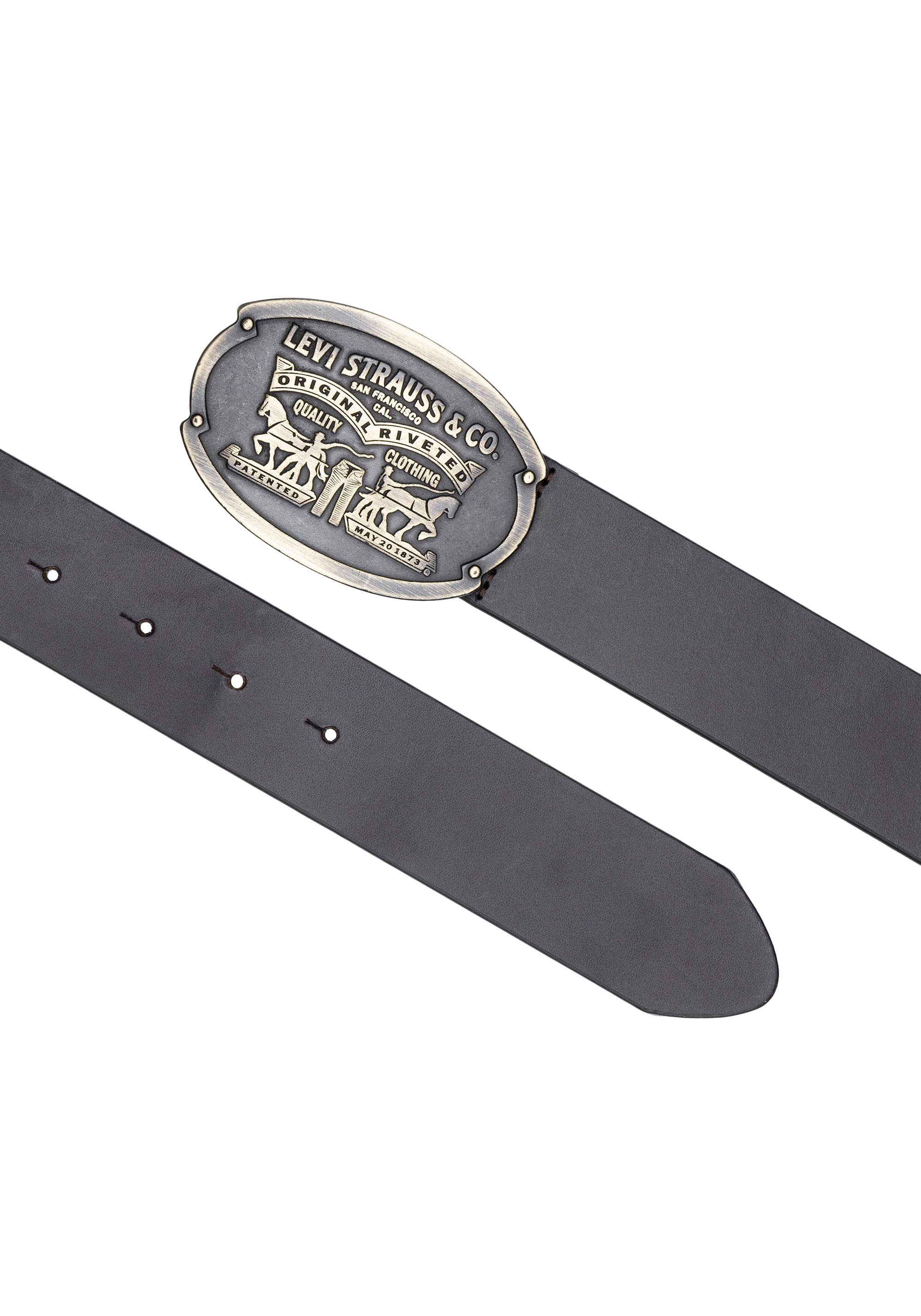 Levis Ledergürtel "Billy Plaque Belt", mit markanter Koppelschließe günstig online kaufen