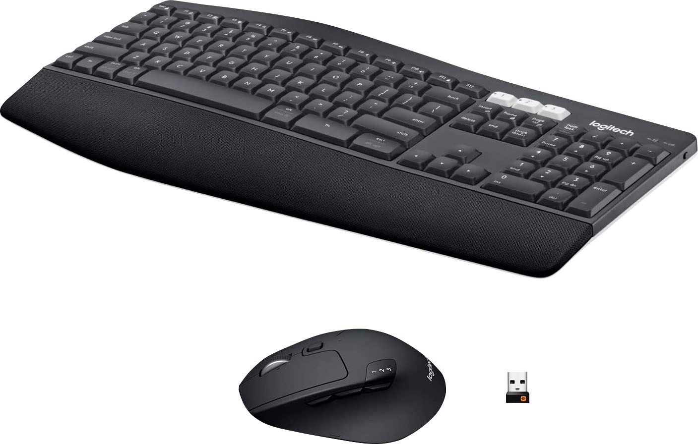 Tastatur »Wireless Performance Combo MK850 - DE-Layout«, (Ziffernblock)