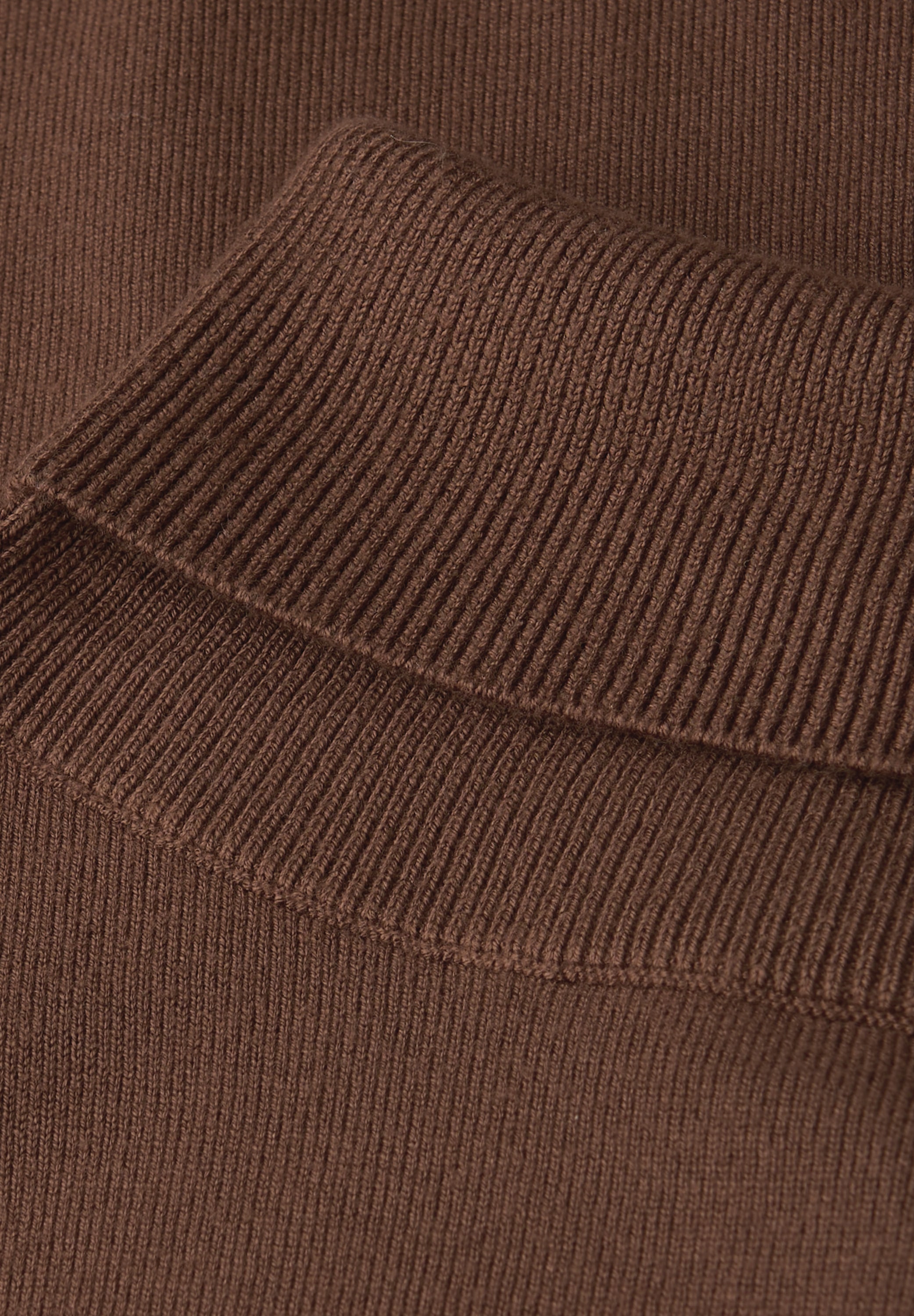 STREET ONE Rollkragenpullover mit Viskose