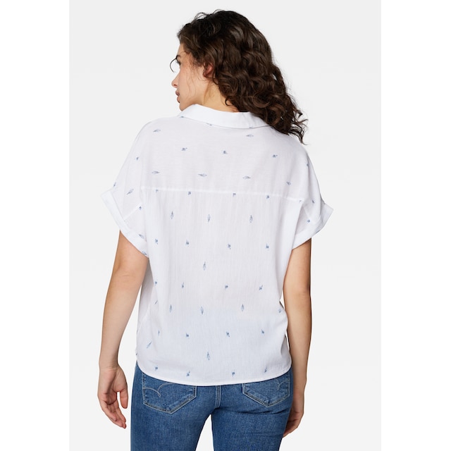 Mavi Klassische Bluse »SHORT SLEEVE SHIRT«, Kurzarm Bluse mit Print online  kaufen | BAUR