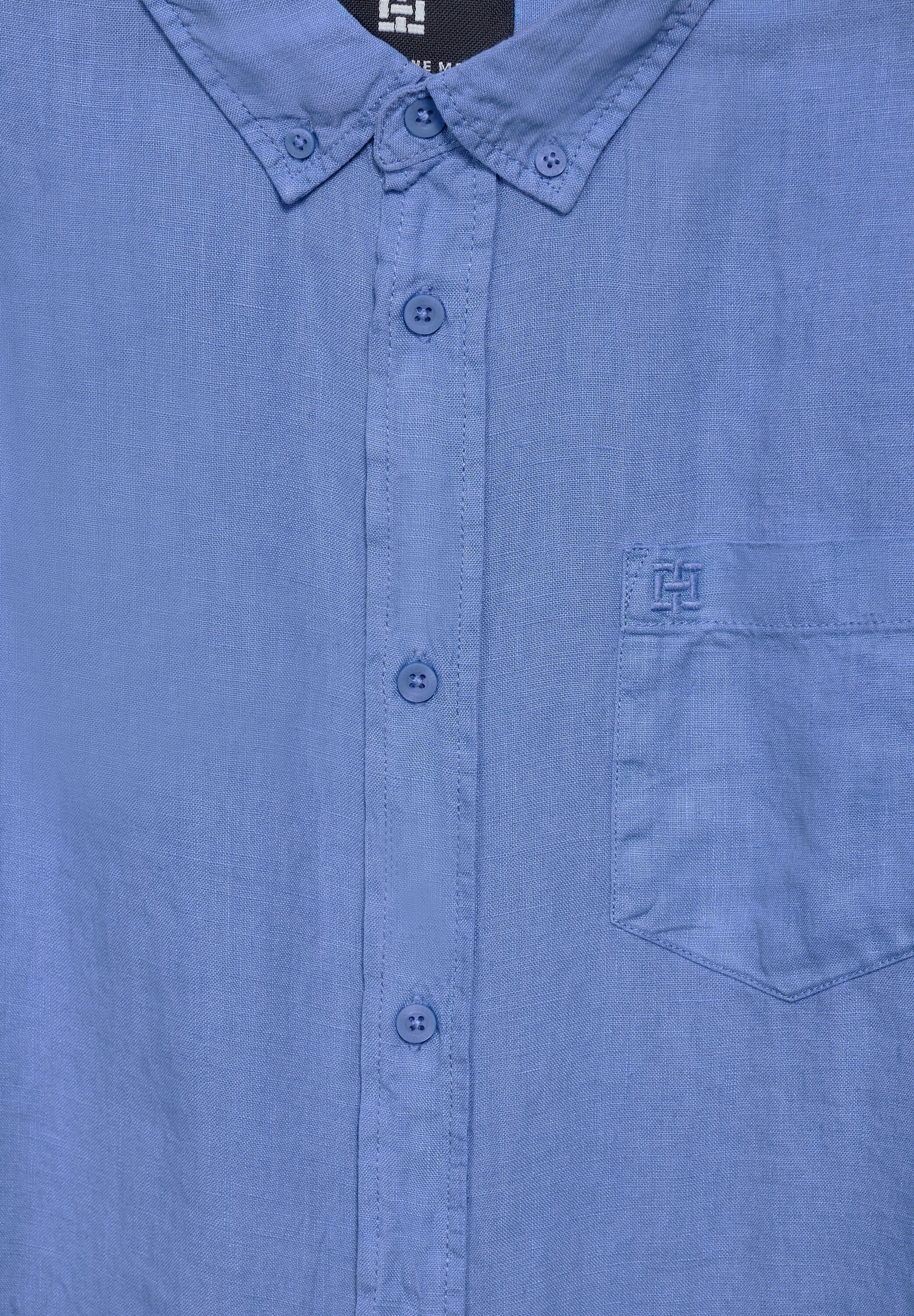 STREET ONE MEN Langarmhemd, soft und weich