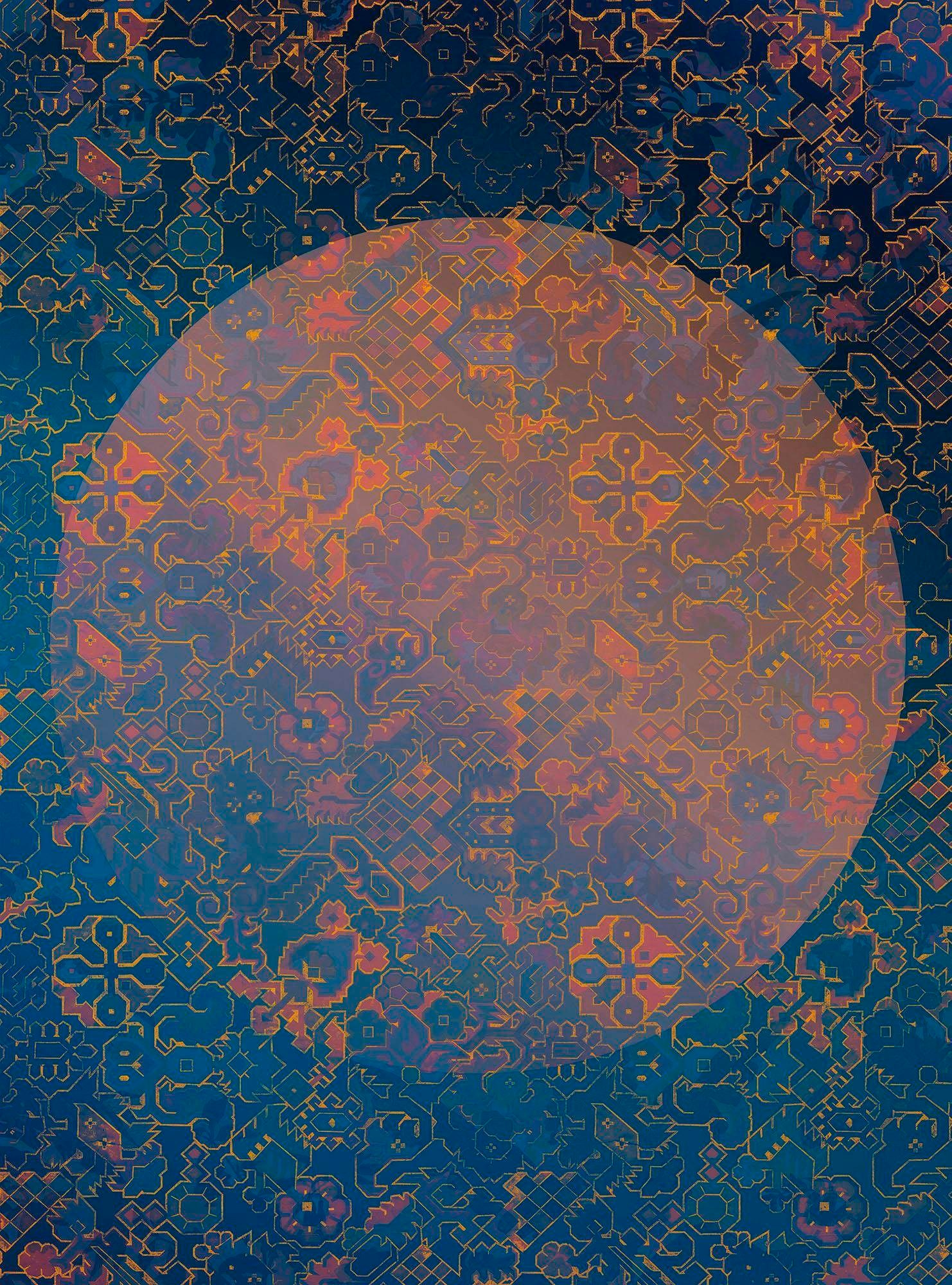 Vliestapete »La Lune«, 200x270 cm (Breite x Höhe)