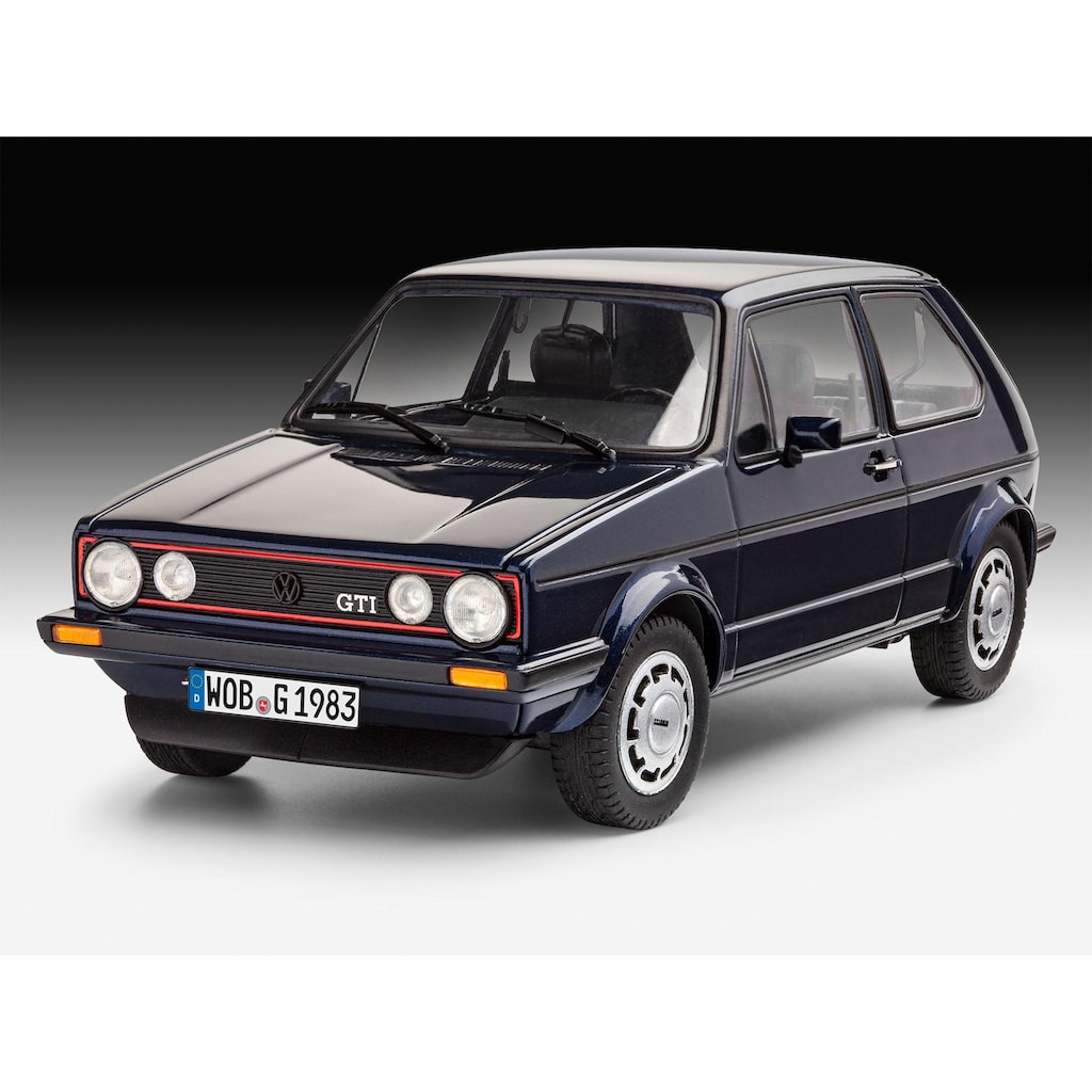 Revell® Modellbausatz »Model Set 35 Jahre VW Golf GTI Pirelli«, (Set), 1:24