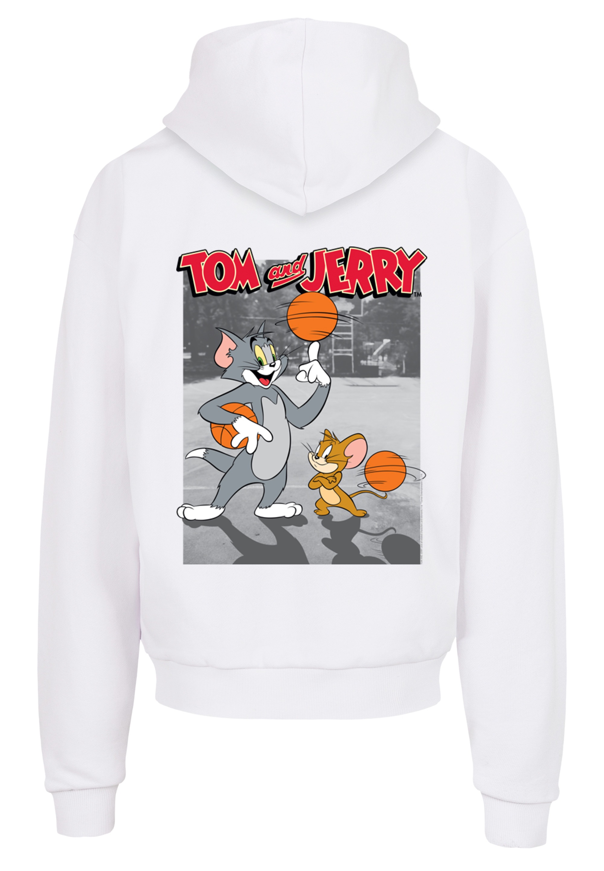 Thumbnail - F4NT4STIC Kapuzenpullover "Tom and Jerry TV Serie Basketball Buddies" Herren,Premium Merch,Oversize,Kapuzenpullover,Bedr...