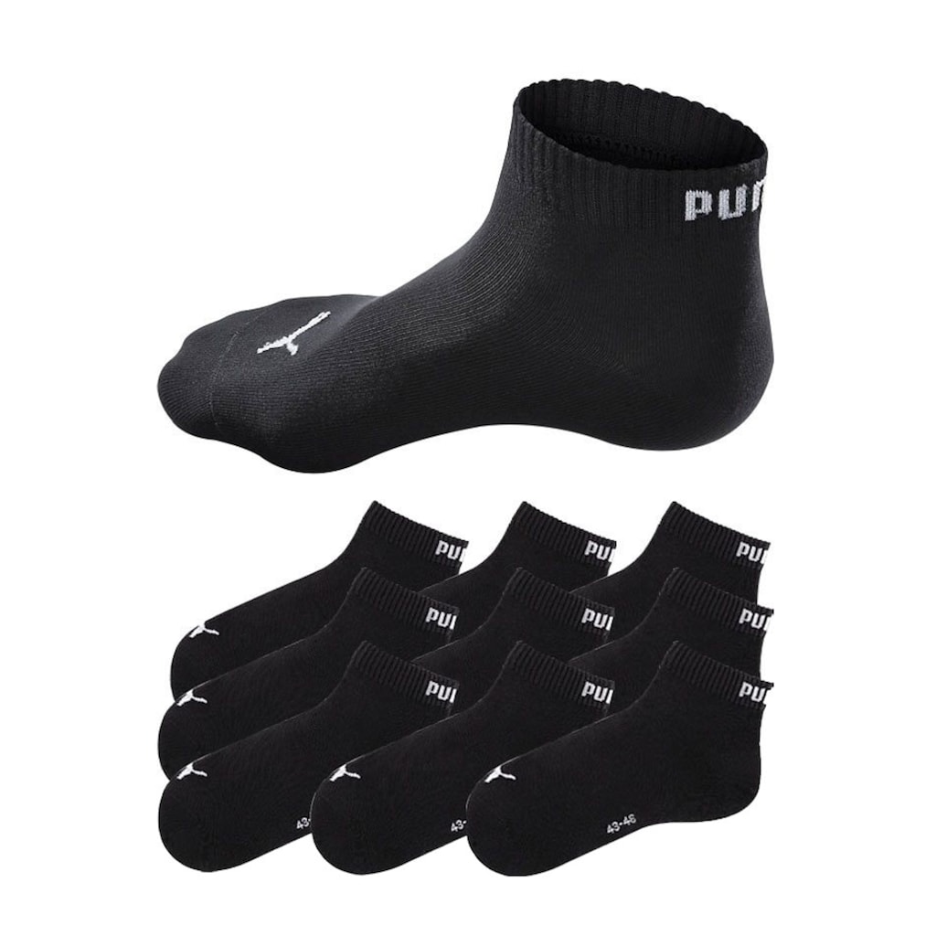 PUMA Kurzsocken, (9 Paar)