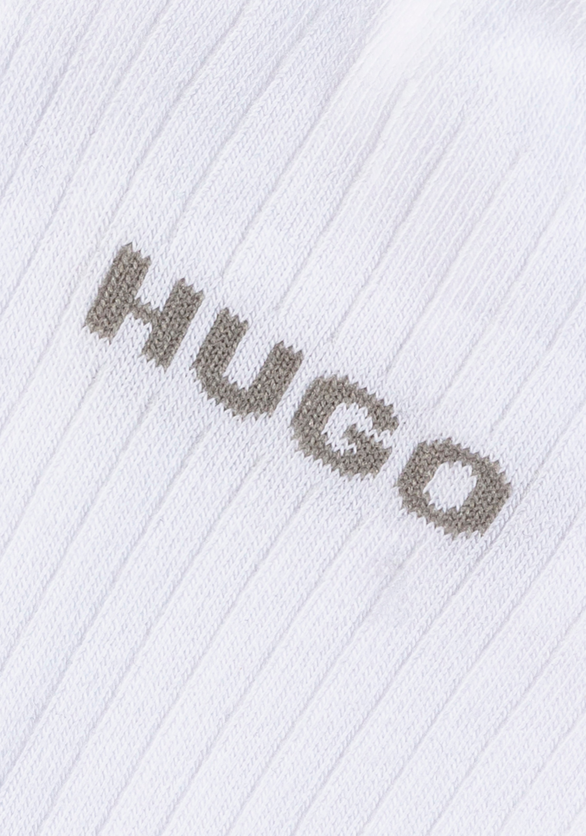 HUGO Underwear "2P QS FINE RIB CC" mit großem Logo günstig online kaufen