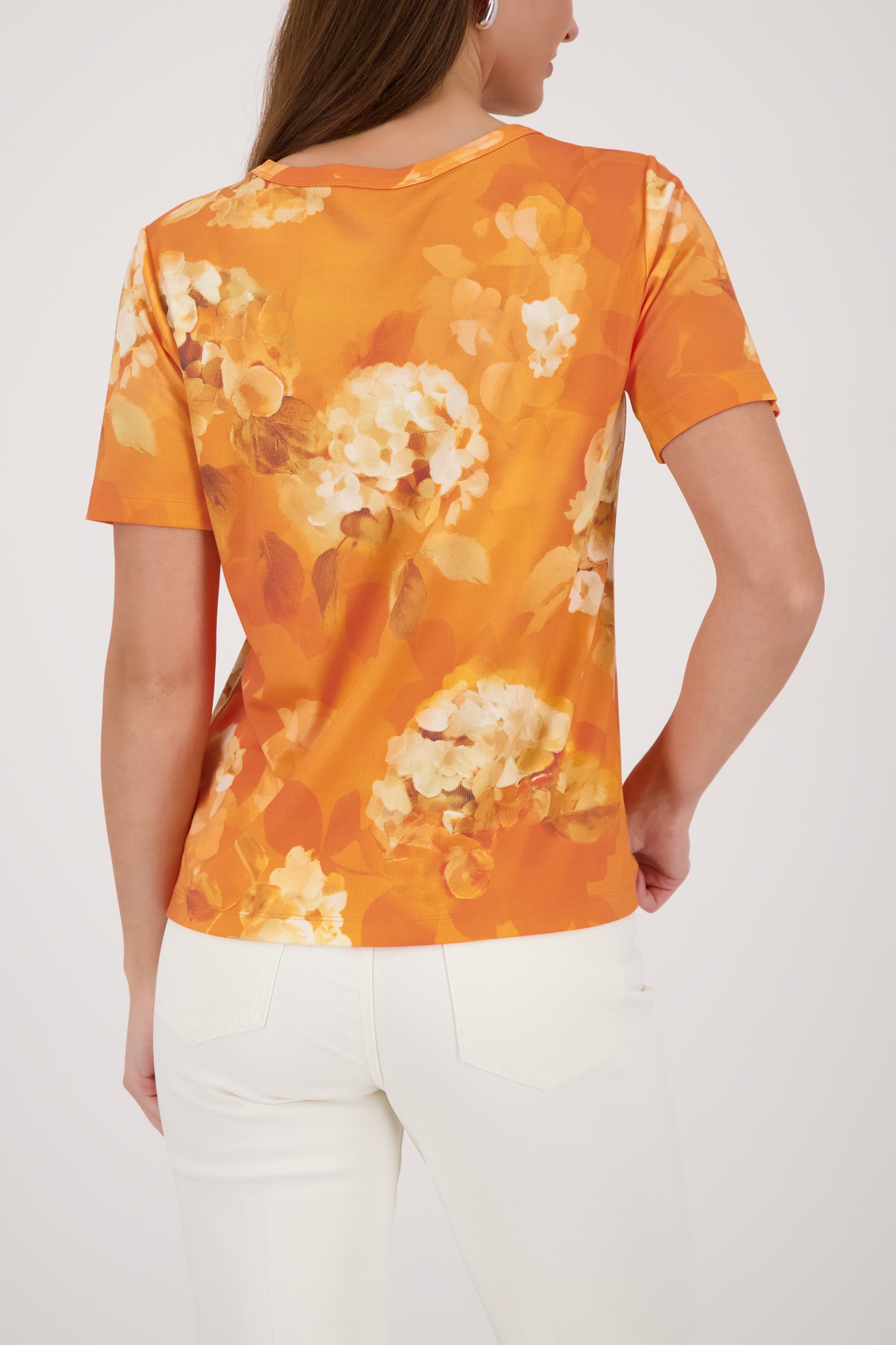 Thumbnail - Monari T-Shirt "Blume allover" Regular fit mit Blumenmuster