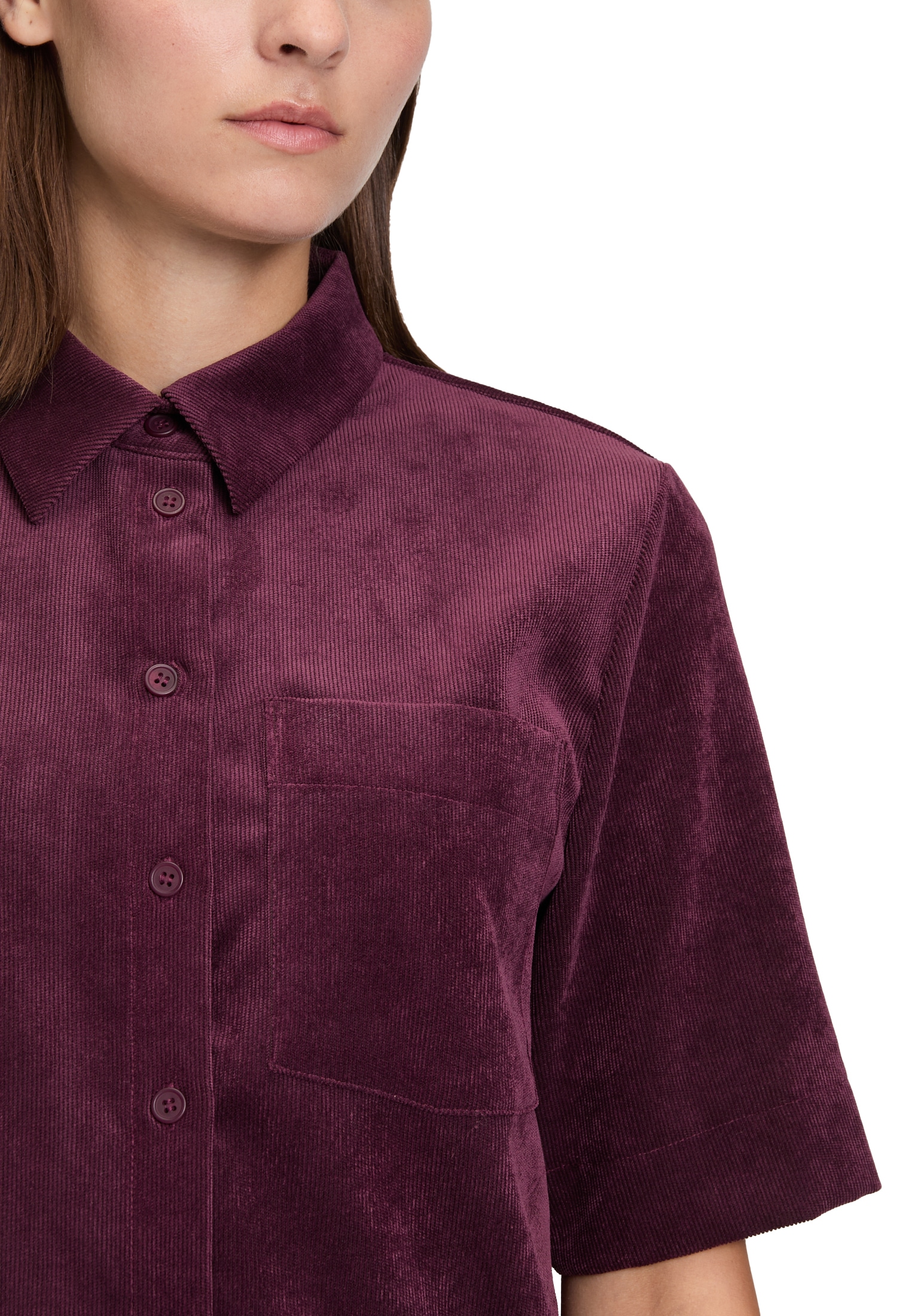 Betty&Co Hemdbluse »Betty & Co Damen Hemdbluse mit aufgesetzten Taschen«