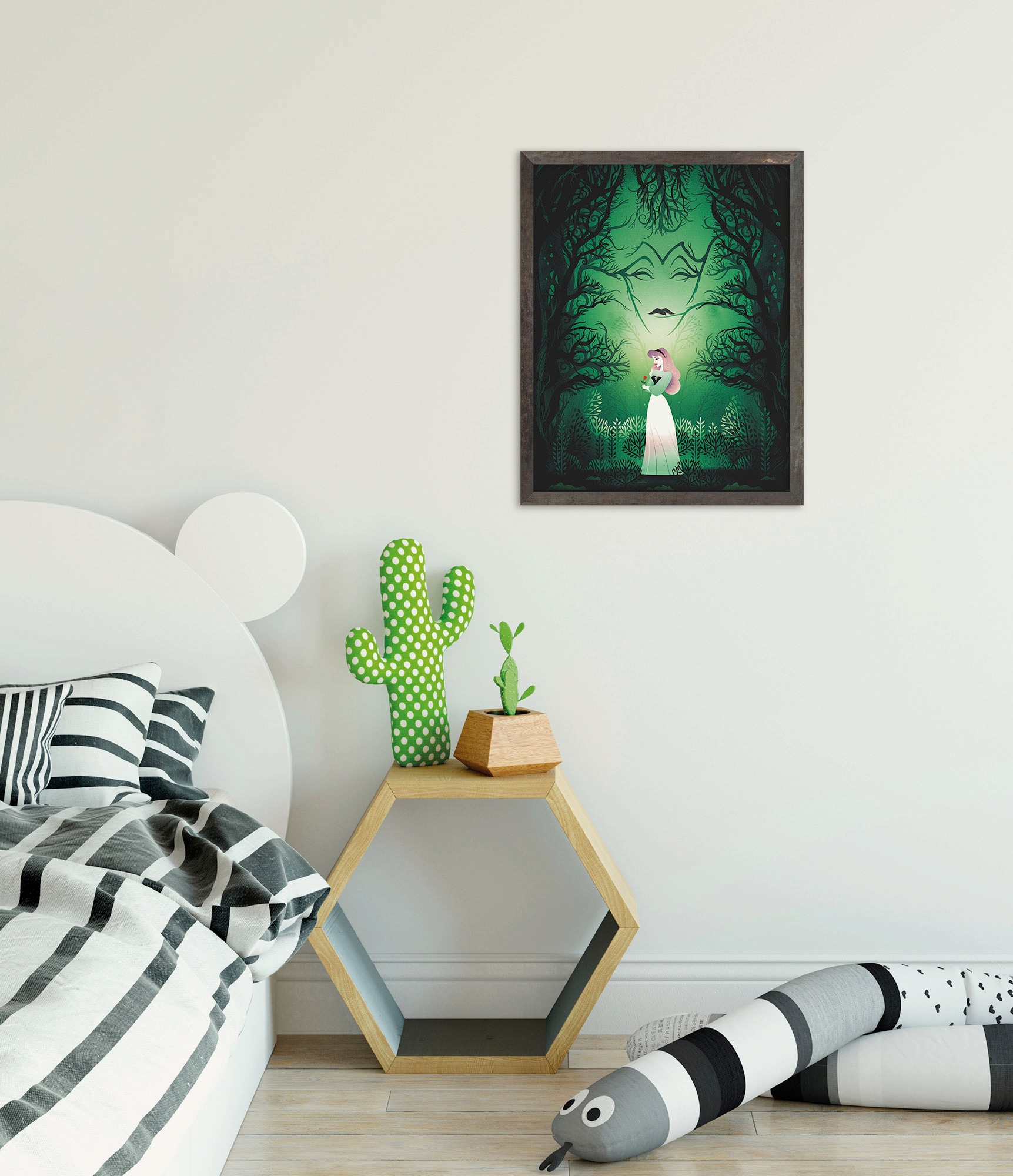 Komar Wandbild "Disney Sleeping Beauty Aurora Maleficent" Disney Set, 1 Stk günstig online kaufen