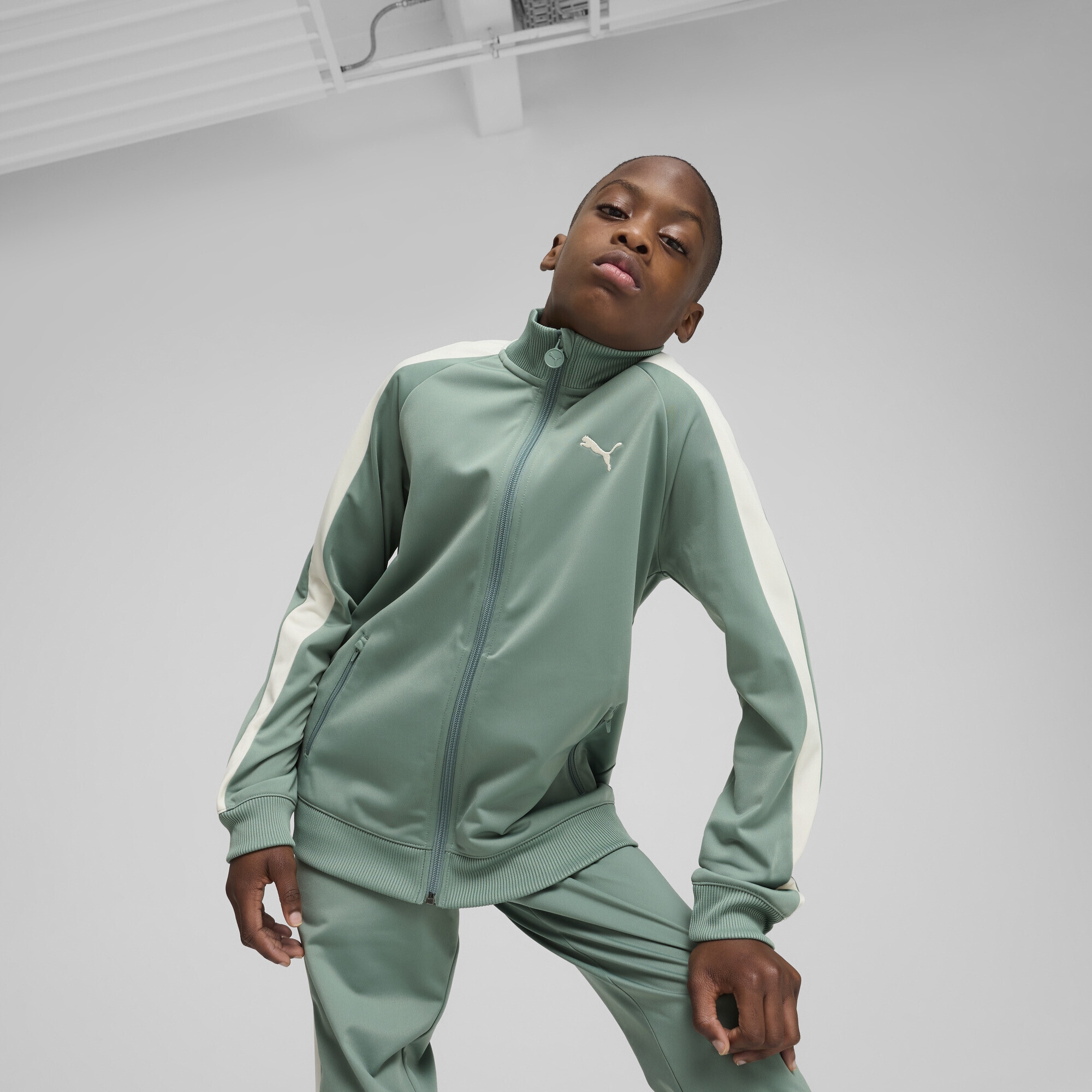 PUMA Sweatjacke »T7 ALWAYS ON Trainingsjacke Jungen«