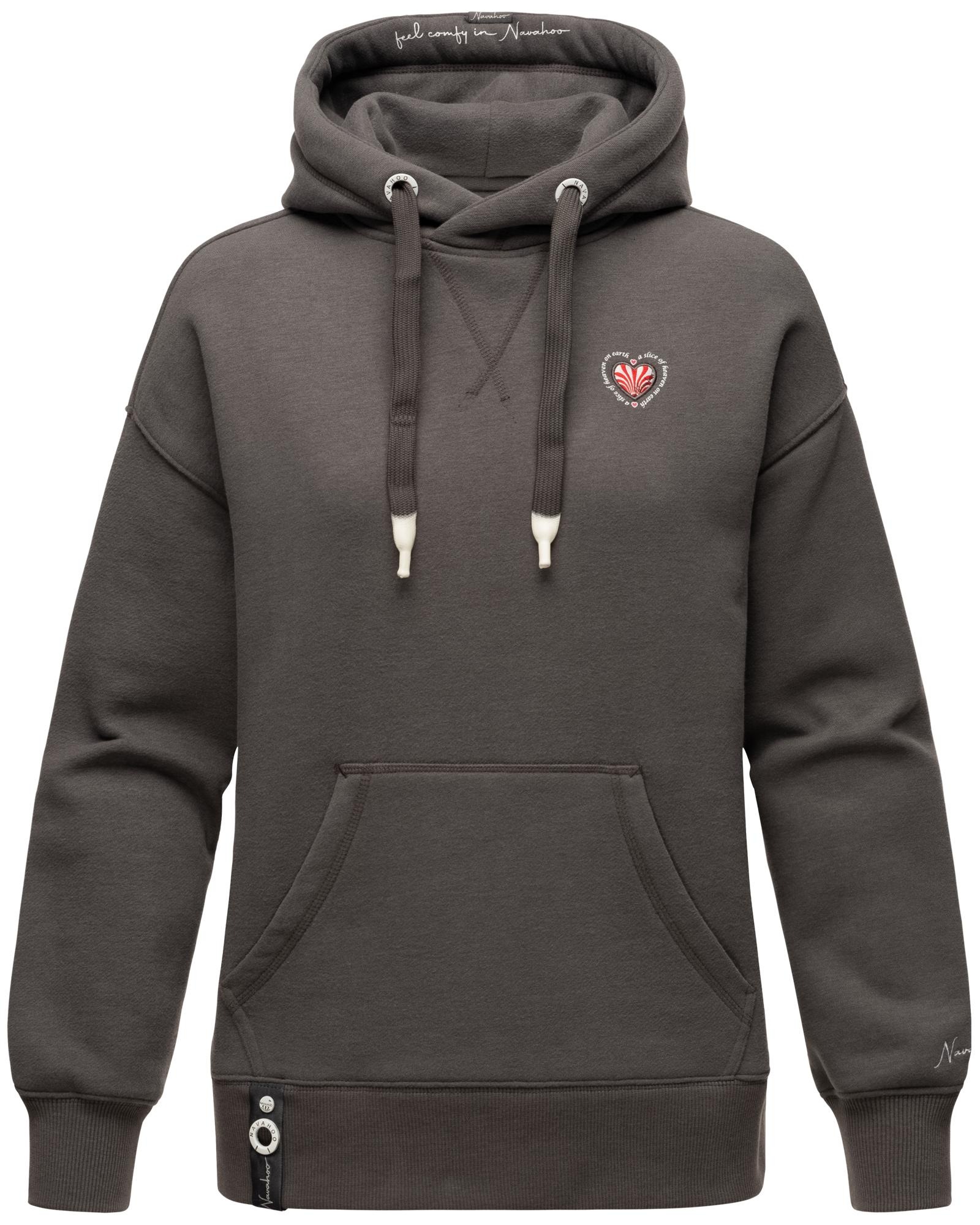 Navahoo Kapuzensweatshirt »Goldfee«, Stylischer Damen Hoodie im Oversize-Look