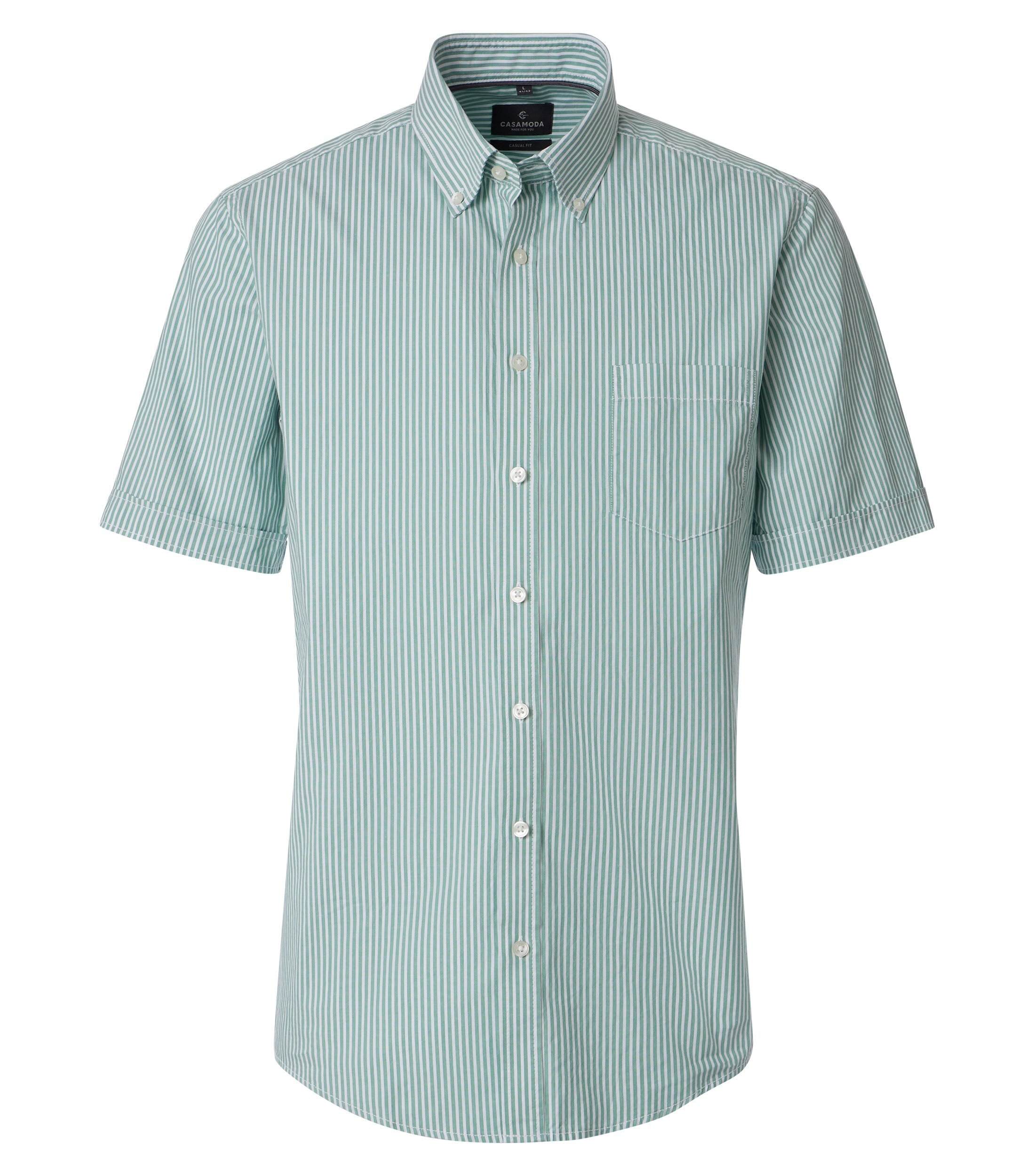 CASAMODA Kurzarmhemd "CASAMODA Freizeithemd Kurzarm gestreift" günstig online kaufen