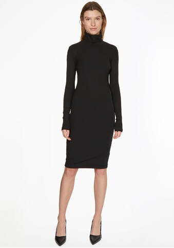 Calvin Klein Minikleid »MODAL RIB ROLL NECK DRESS«, in Basicform für vielfältige... kaufen