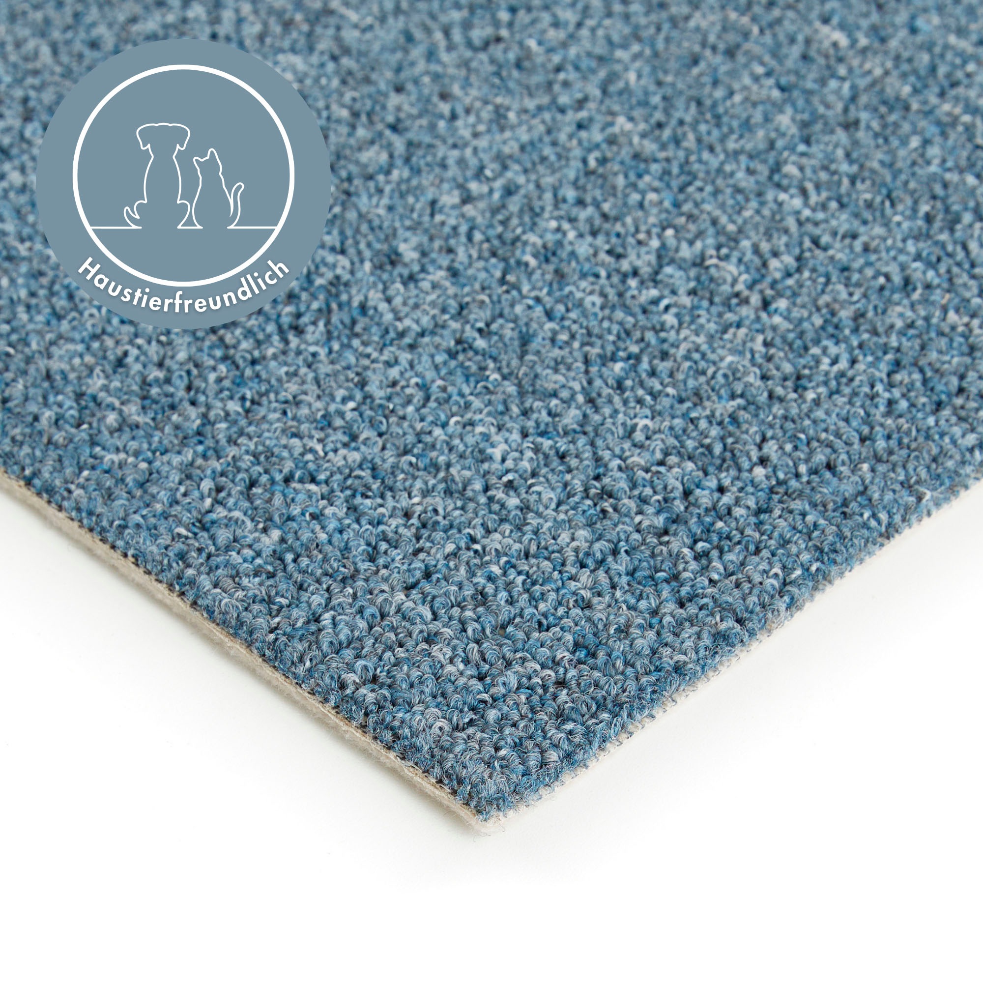 ANDIAMO Luton Fine Loop Carpet Blue 500x600cm 2
