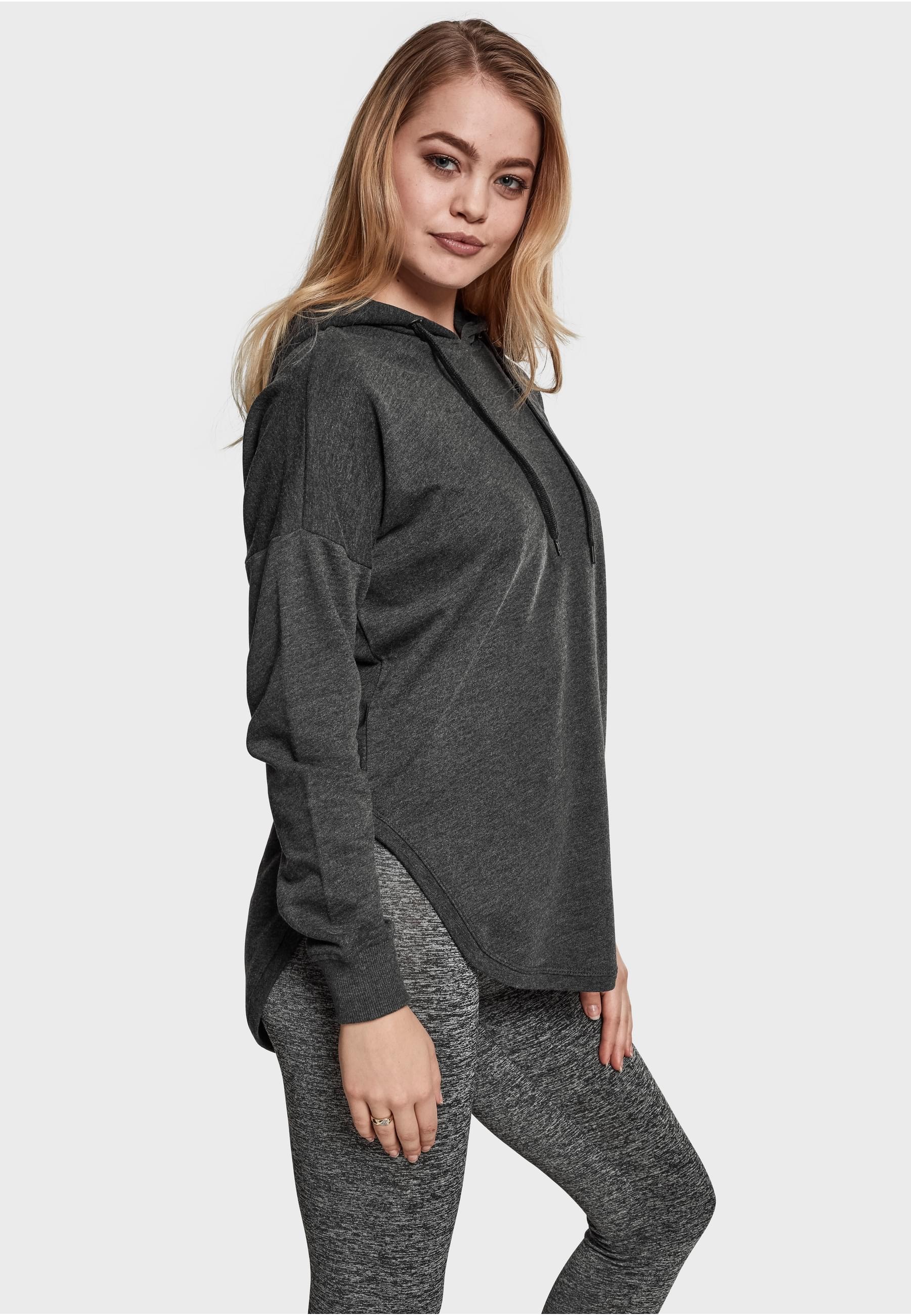 URBAN CLASSICS Rundhalspullover »Urban Classics Damen Ladies Oversized Terry Hoody« 1 Stk. tlg.