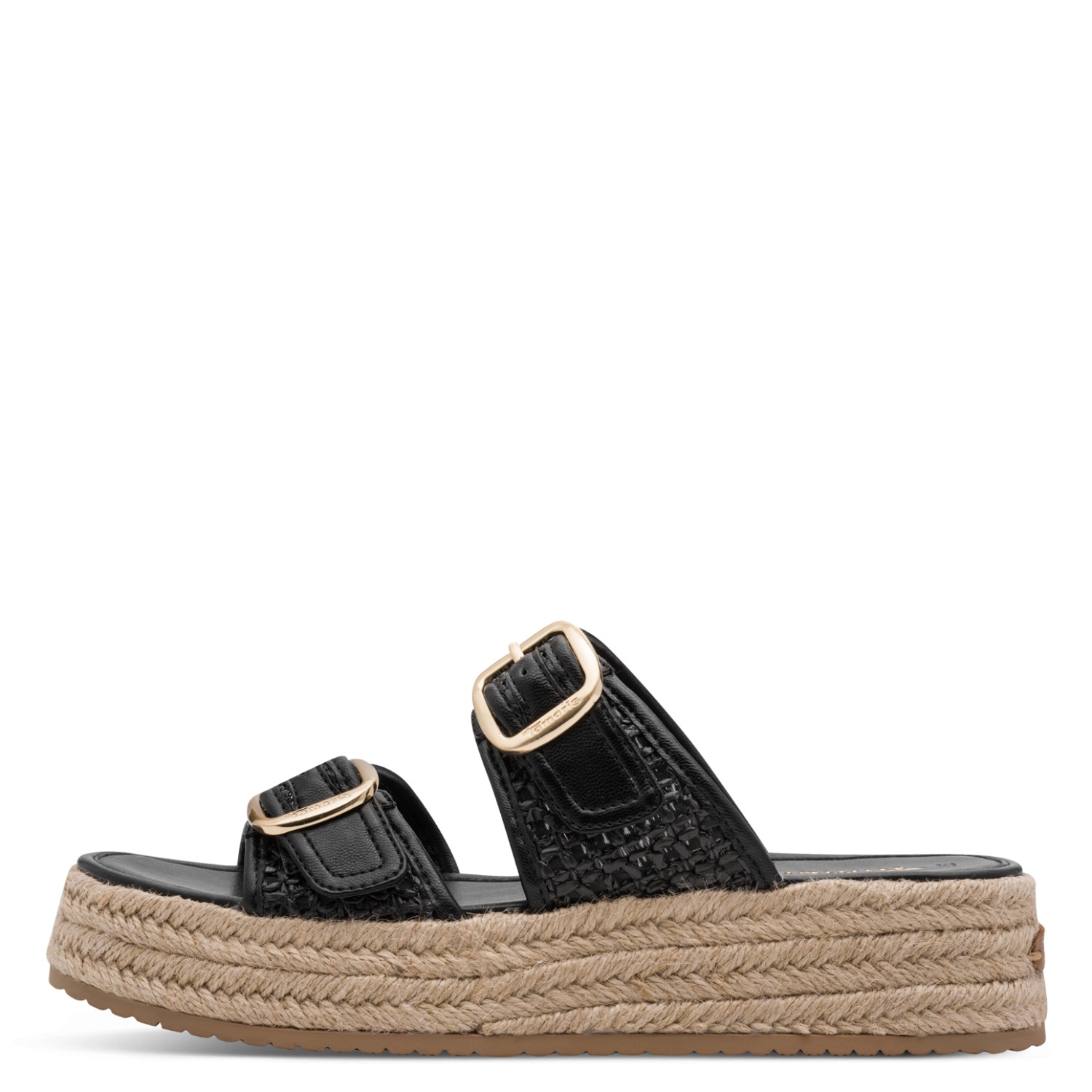 Tamaris Pantolette  Plateau, Sommerschuh, Schlüpfschuh mit sommerlicher Lochung