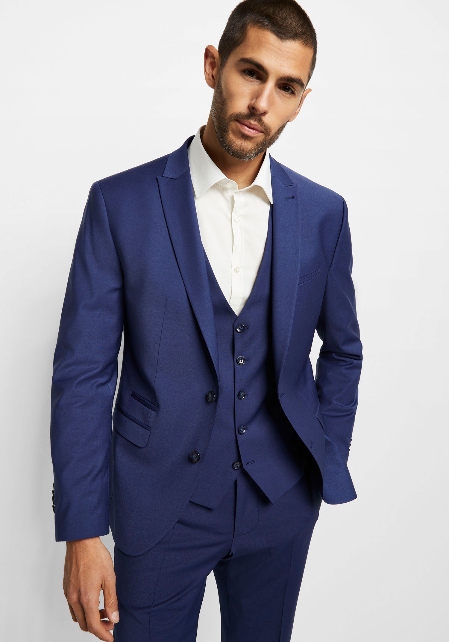 Cinque Baukastensakko "CICASTELLO" Slim-Fit günstig online kaufen