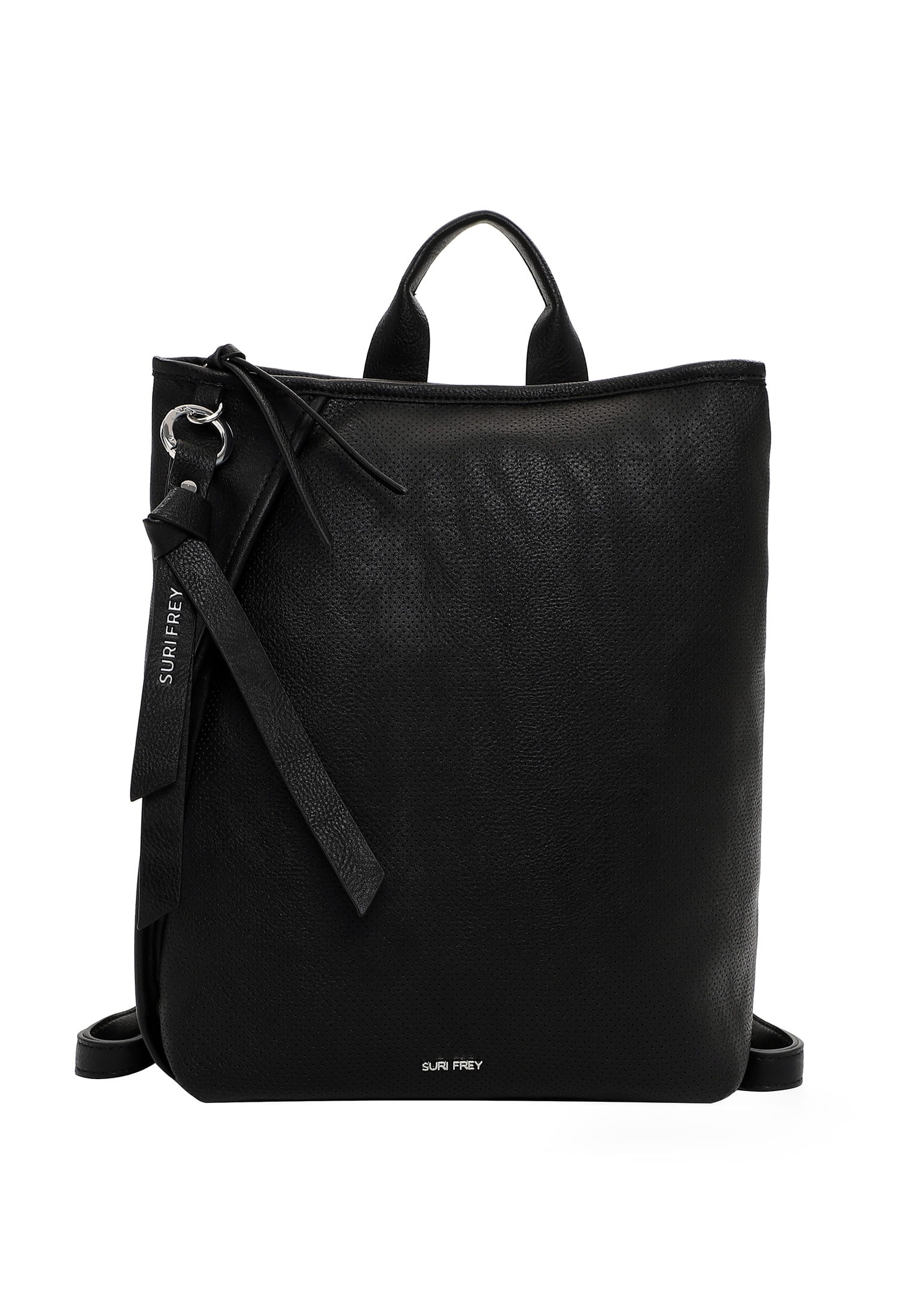 SURI FREY Rucksack "Rucksack SFY Macy", schwarz, Obermaterial: 60% Polyurethan PU. 40% Polyester PES., Rucksäcke