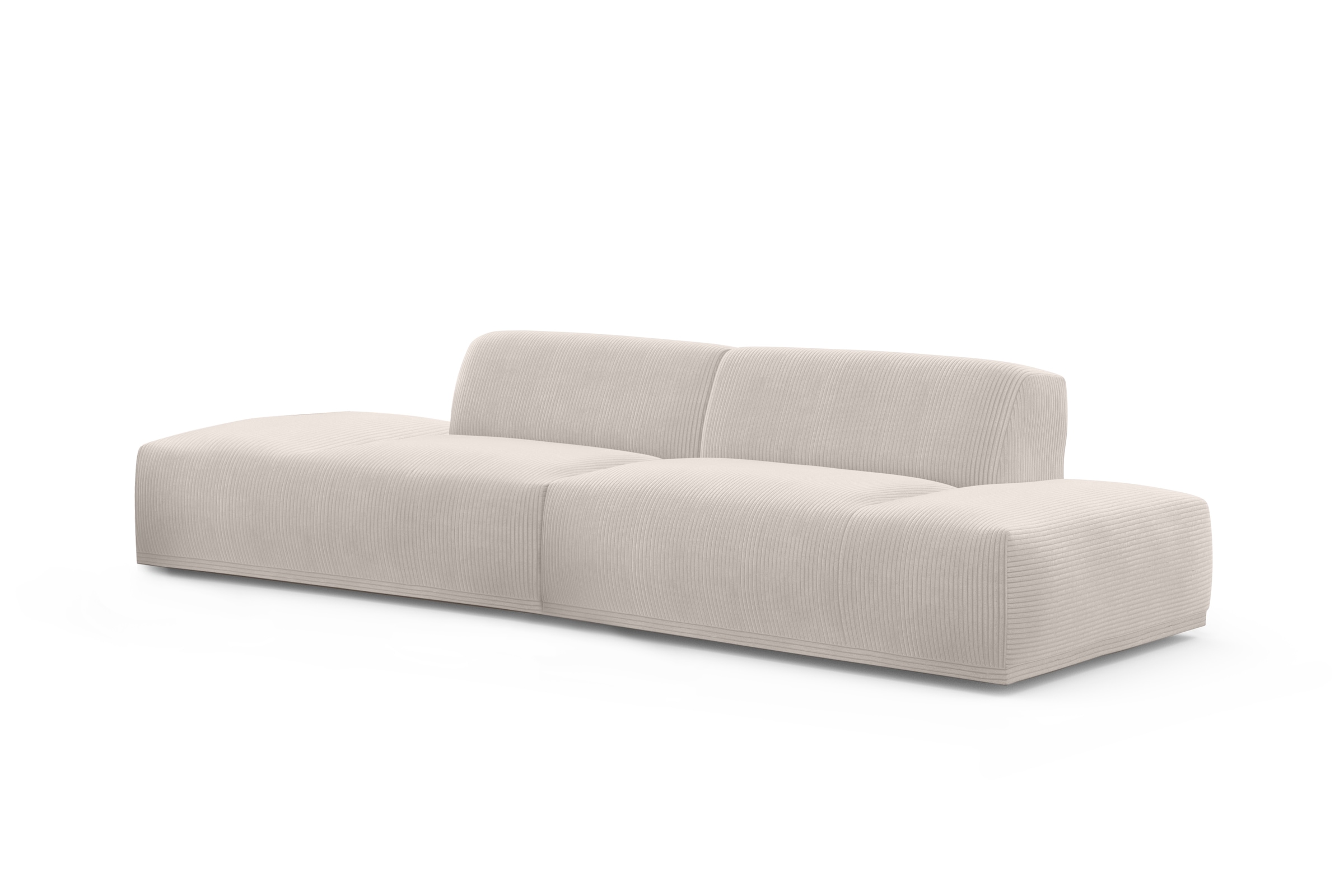 TRENDMANUFAKTUR Big-Sofa »Braga, toller Sitzkomfort, Designsofa«, in moderner Optik, mit hochwertigem Kaltschaum
