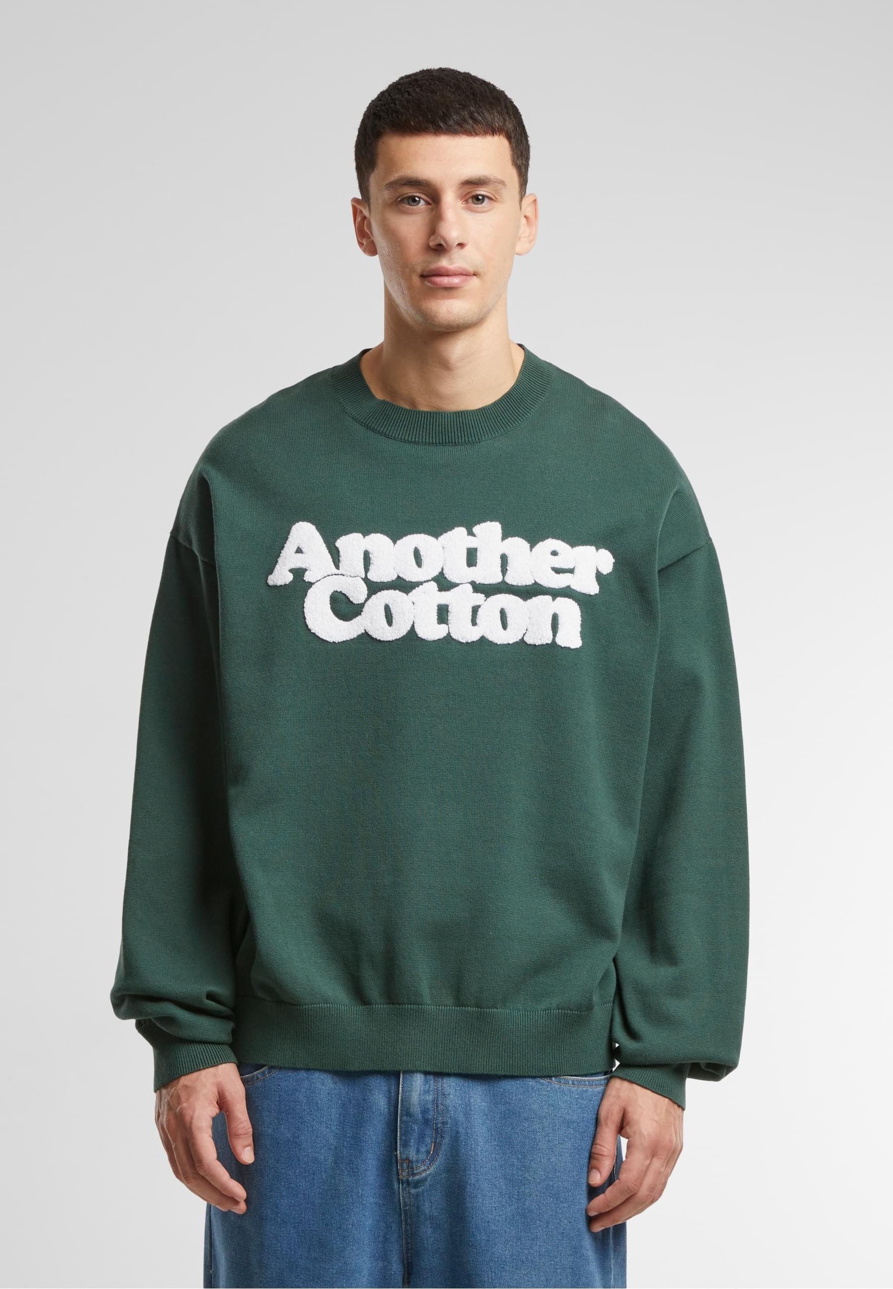 Another Cotton Lab Rundhalspullover »Another Cotton Lab Another Chenille Oversize Knit Sweatshirt«, (1 tlg.)