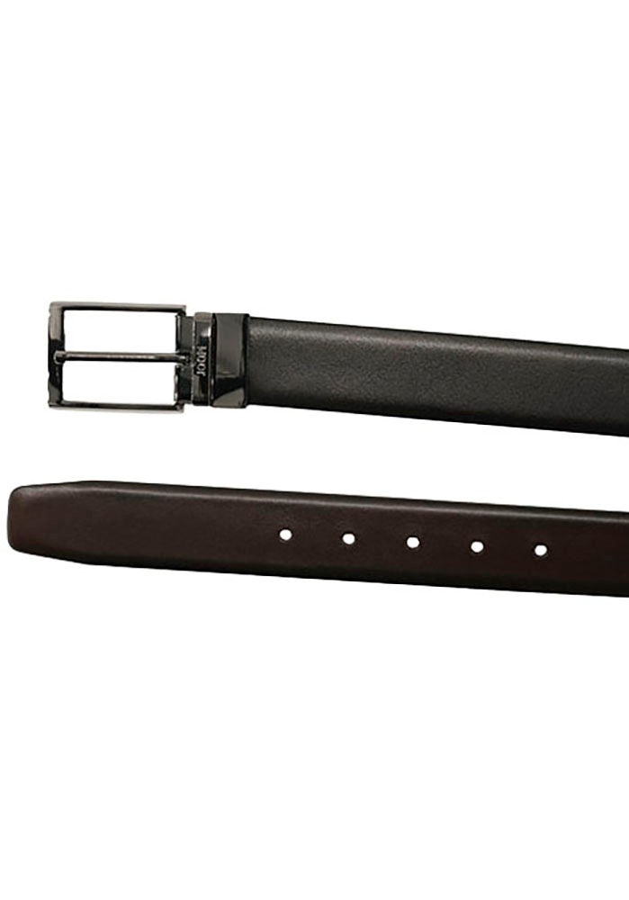 JOOP Wendegürtel aus seidenglattem Rindsleder, zum wenden, zweifarbig, 3,5 günstig online kaufen