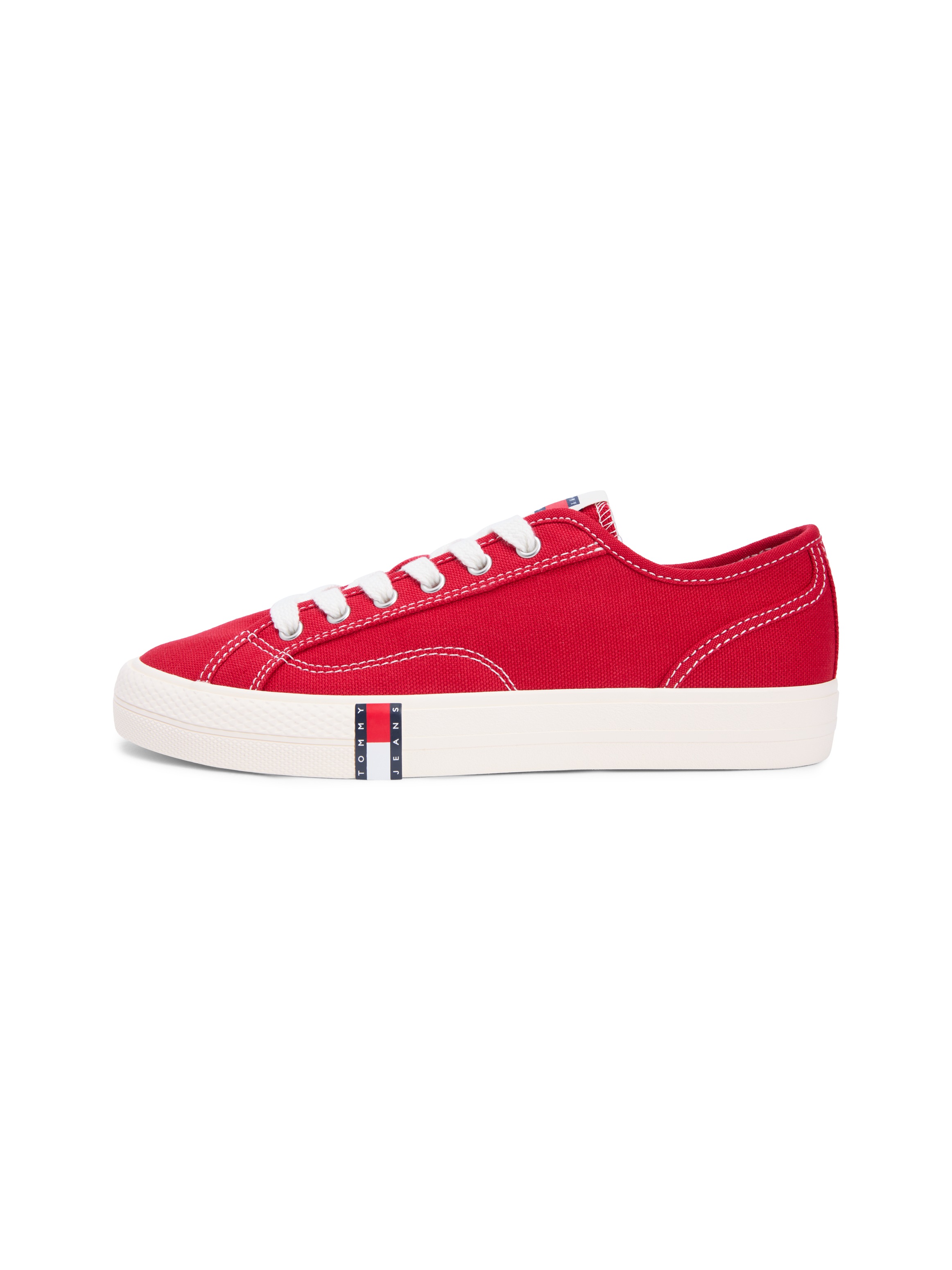 Tommy Jeans Plateausneaker »ARCHIVE Y2K«  Freizeitschuh, Halbschuh, Schnürer im Retro-Look mit Label im Plateau