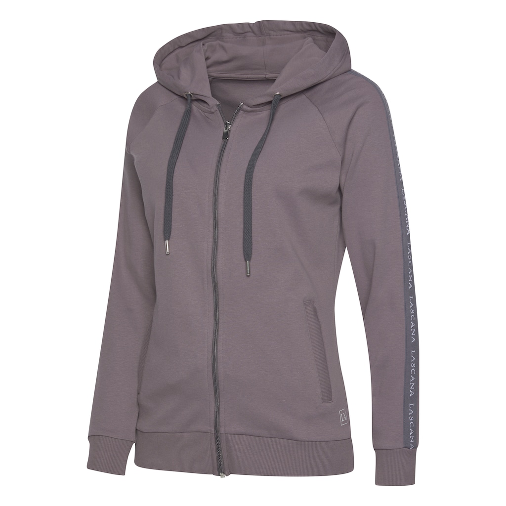 LASCANA ACTIVE Trainingsjacke, mit Kapuze