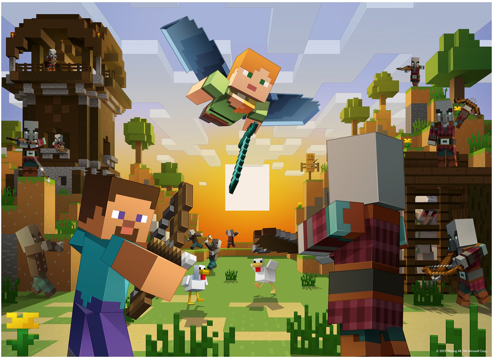 Ravensburger Puzzle »Minecraft, Biome erforschen« Made in Europe