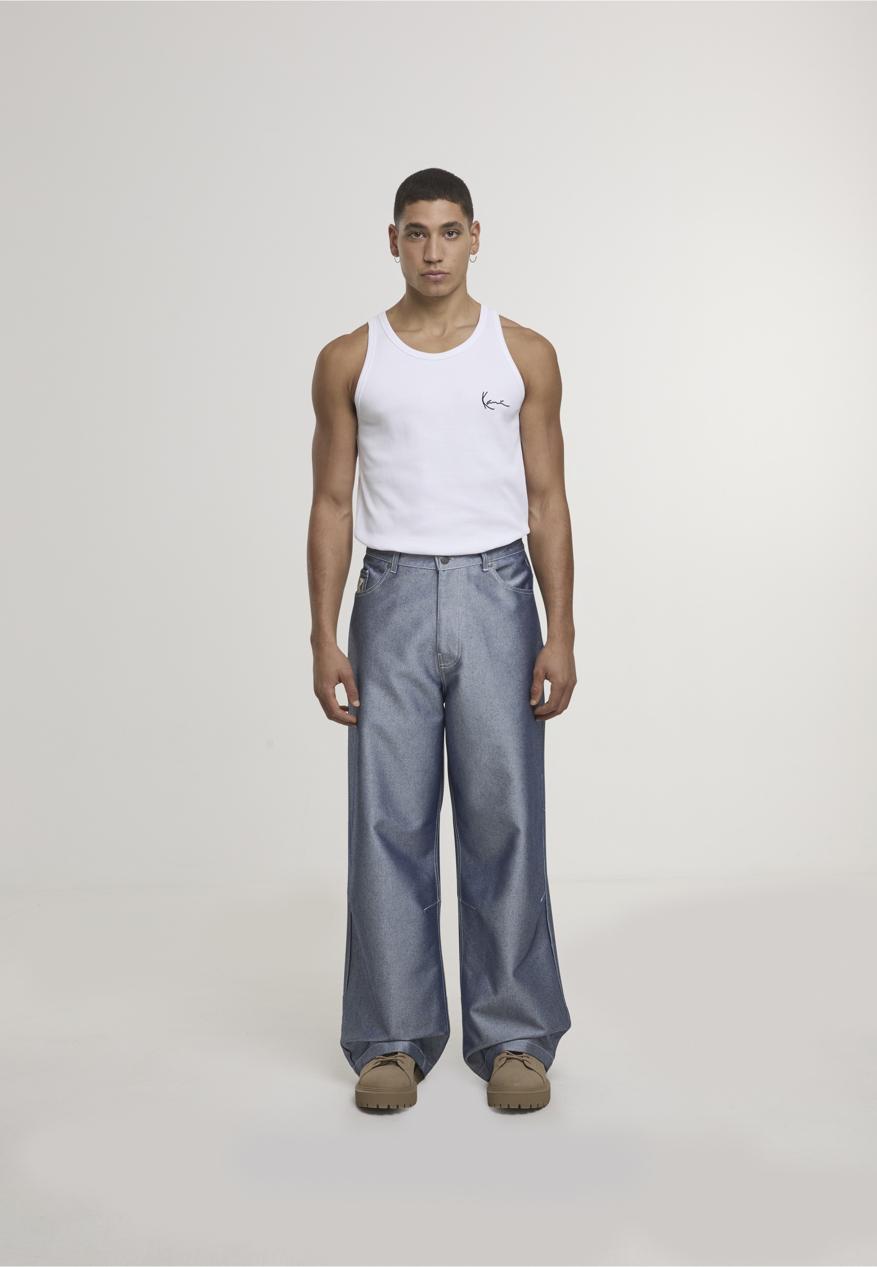 Karl Kani Loose-fit-Jeans »Karl Kani OG Silver Relaxed Baggy Jeans«