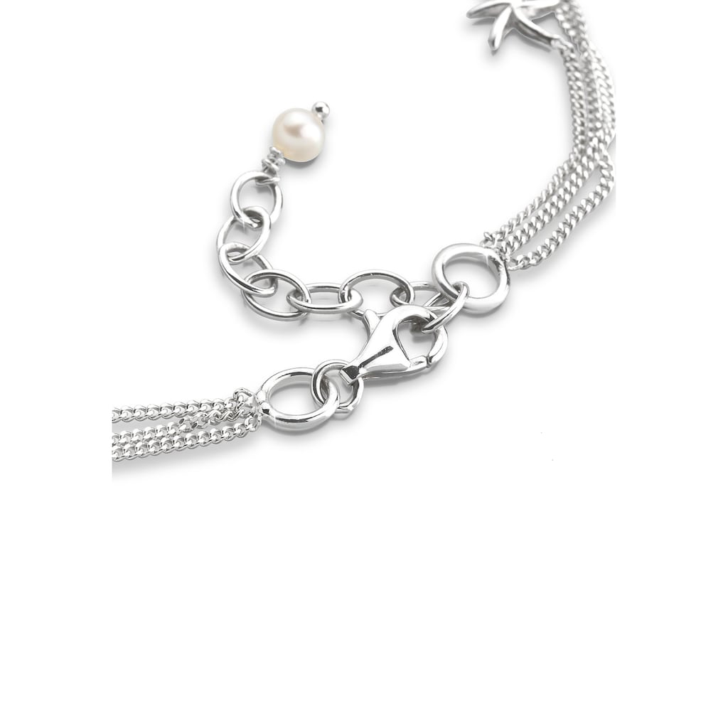 Elli Perlenarmband »Seestern 925 Sterling Silber«